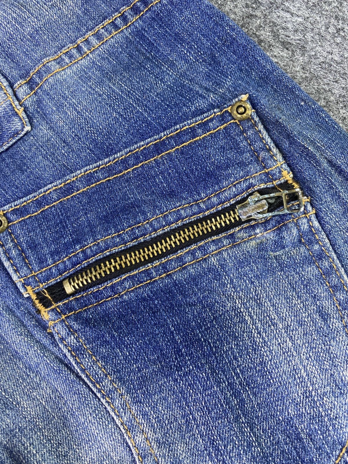 Japanese Brand × Jean Garage Label Blue Wash Denim - J900 Size US 32 / EU 48 - 12 Thumbnail
