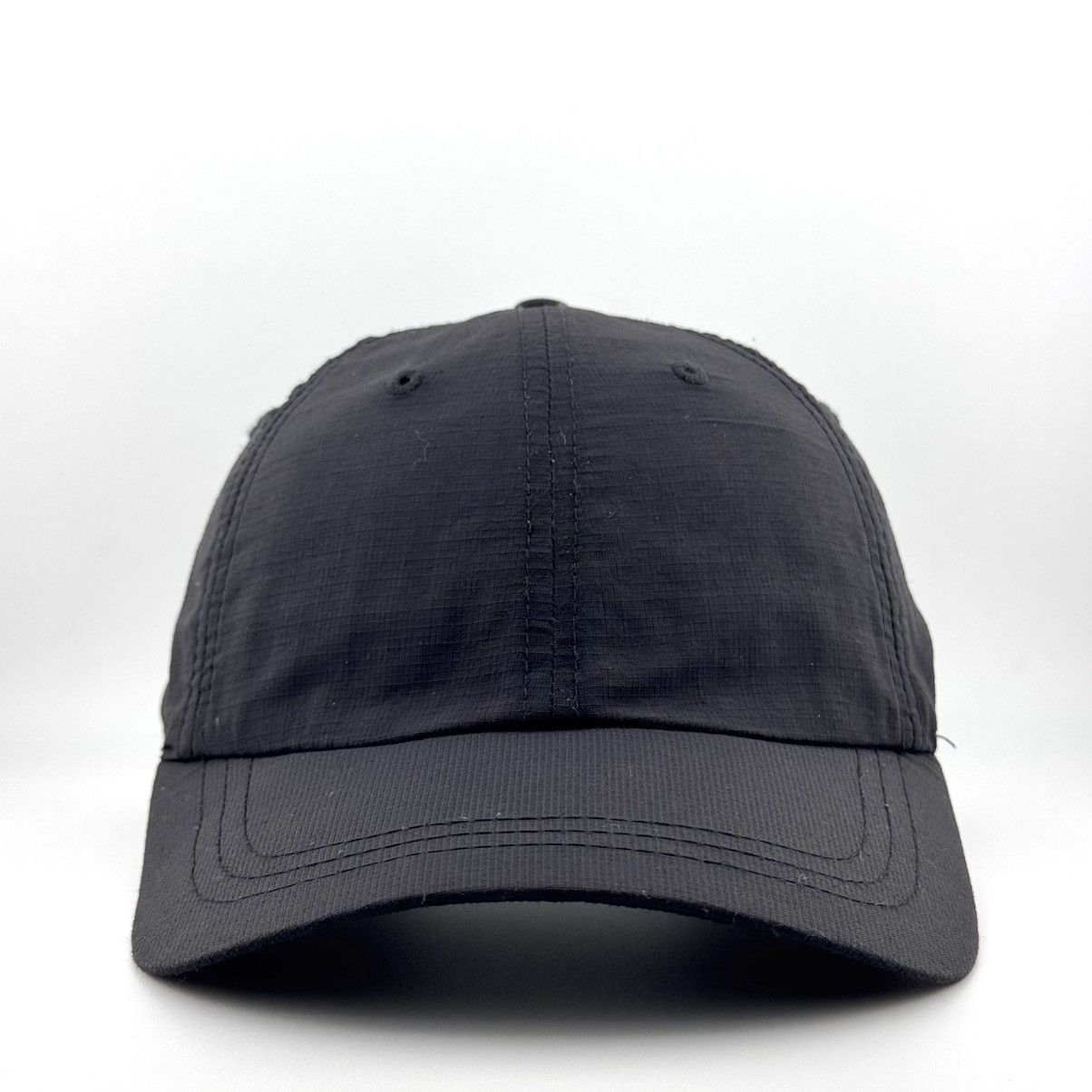 K-Way K-Way Black Nylon Lightweight Utility Gorpcore Ripstop Cap Size ONE SIZE - 3 Thumbnail