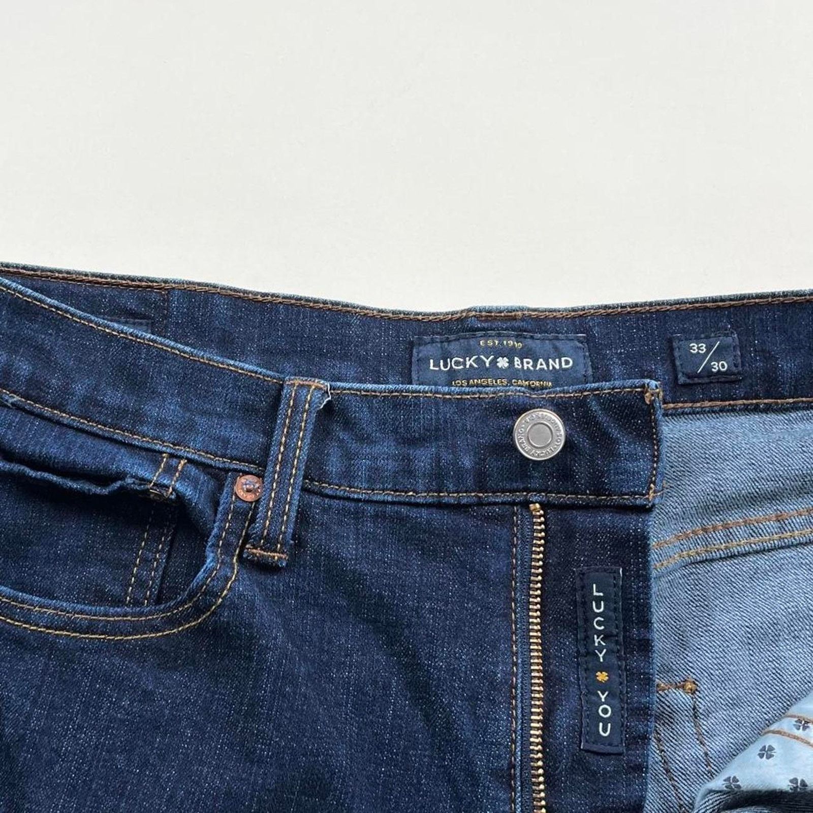 Lucky Brand × Vintage Vintage Y2K Lucky Brand Lucky You Essential Denim Jeans Size US 33 - 4 Thumbnail