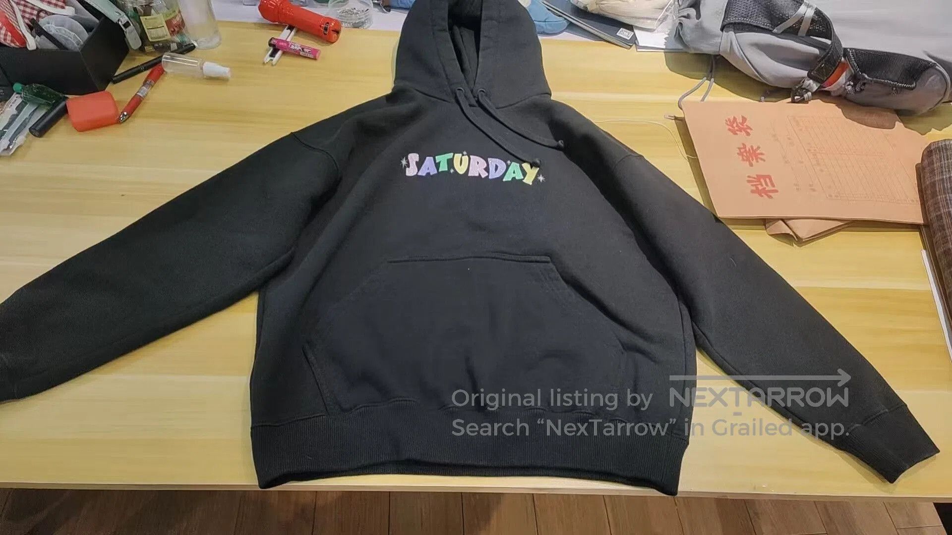 Vetements vetements Saturday hoodie in black. Size US S / EU 44-46 / 1 - 2 Thumbnail