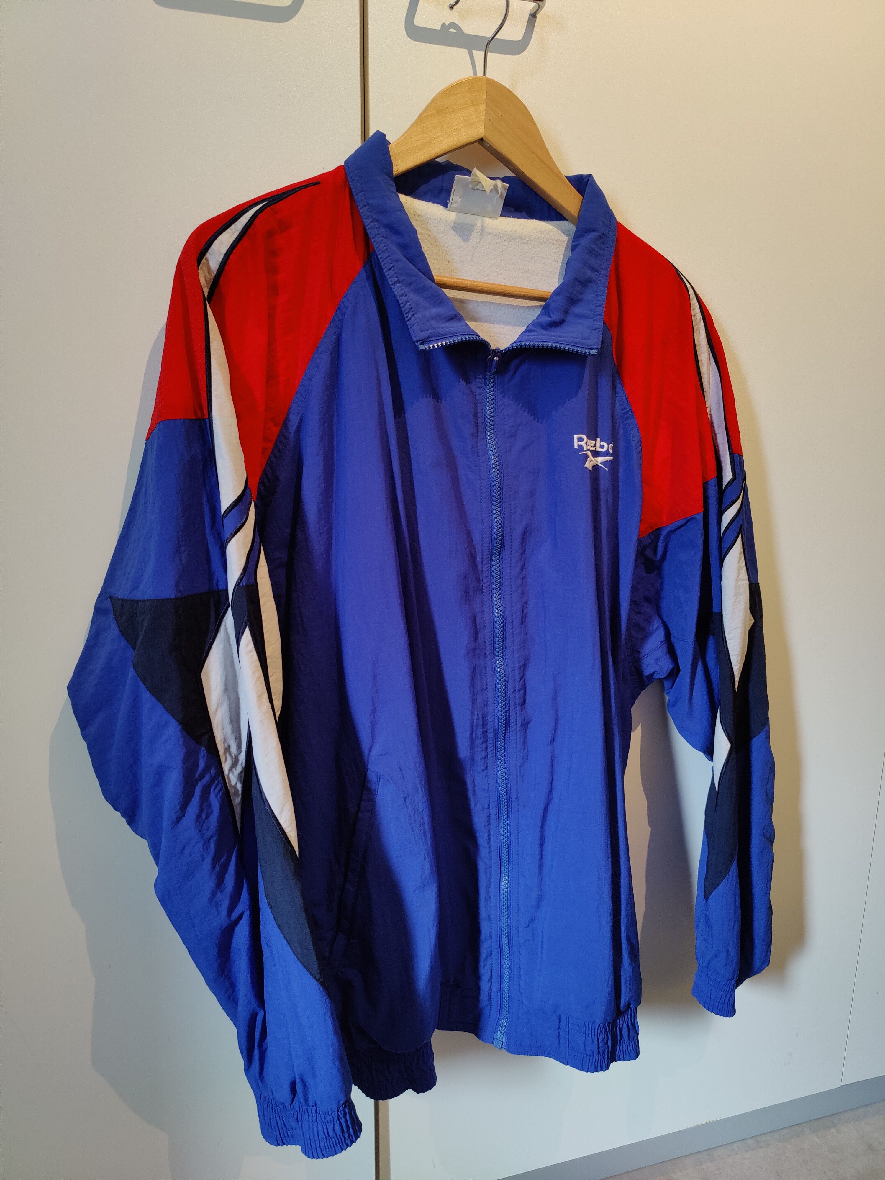 Reebok Vibtage Reebok Windbreaker Jacket Size US L / EU 52-54 / 3 - 1 Thumbnail
