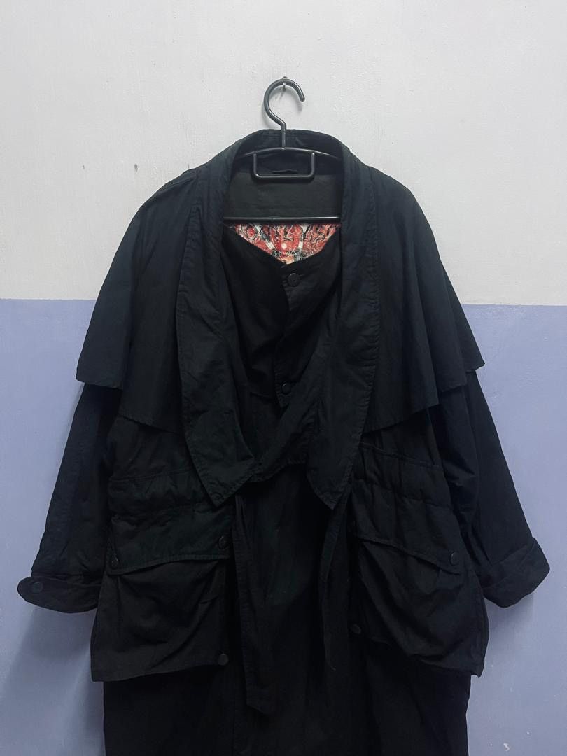 Issey Miyake Rare Vintage Monte Viso Windcoat with Hooded Size US XL / EU 56 / 4 - 2 Thumbnail