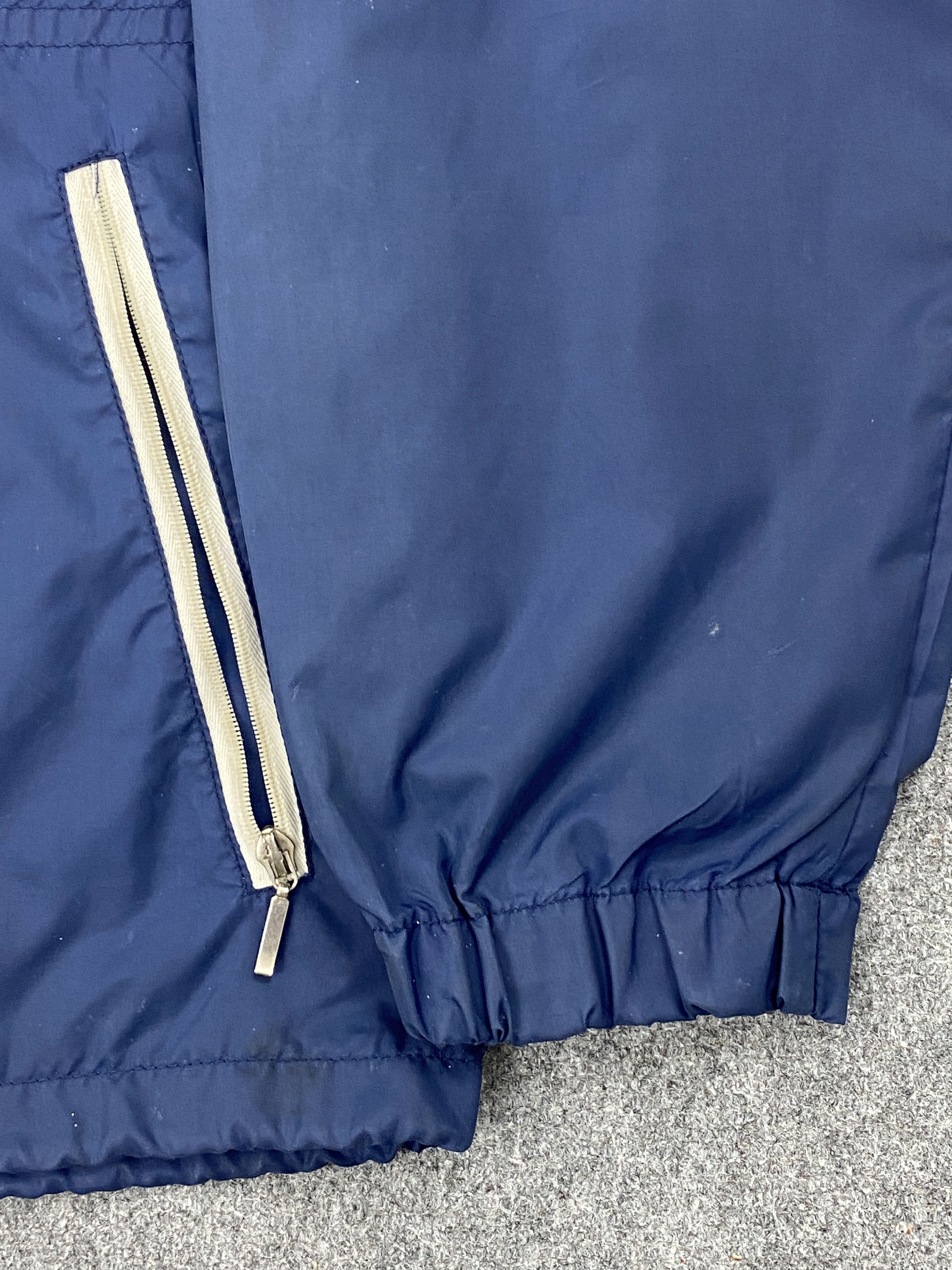 Adidas 70s Vintage Adidas Windbreaker Nylon Zipper Hoodie Jacket Size US M / EU 48-50 / 2 - 6 Thumbnail