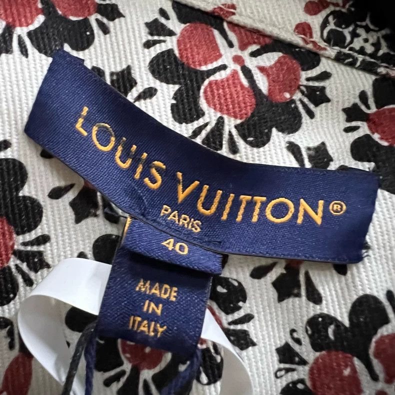 Louis Vuitton Louis Vuitton Cropped Floral Jacket 2501-Nextarrow Size S / US 4 / IT 40 - 5 Thumbnail