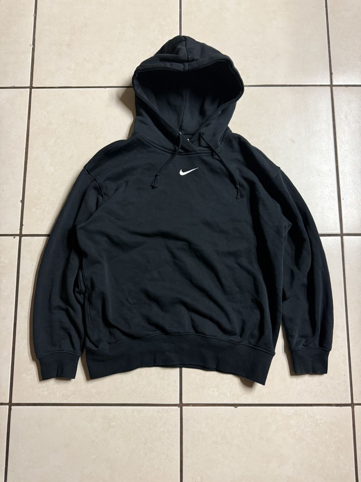 Nike Vintage Y2K Nike Center Swoosh Hoodie Size US XS / EU 42 / 0 - 1 Thumbnail
