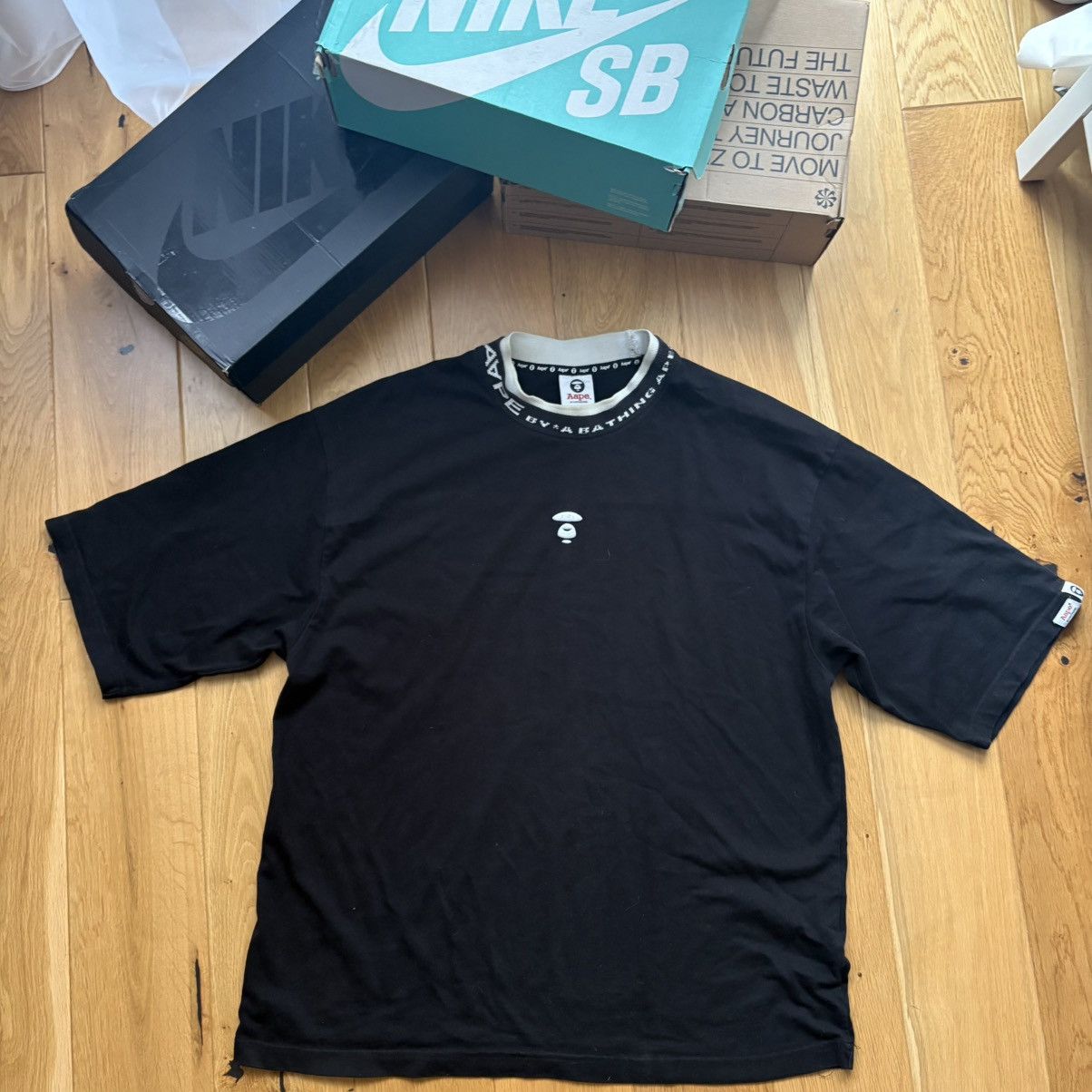 Aape A bathing ape t-shirt jersey Size US S / EU 44-46 / 1 - 3 Thumbnail
