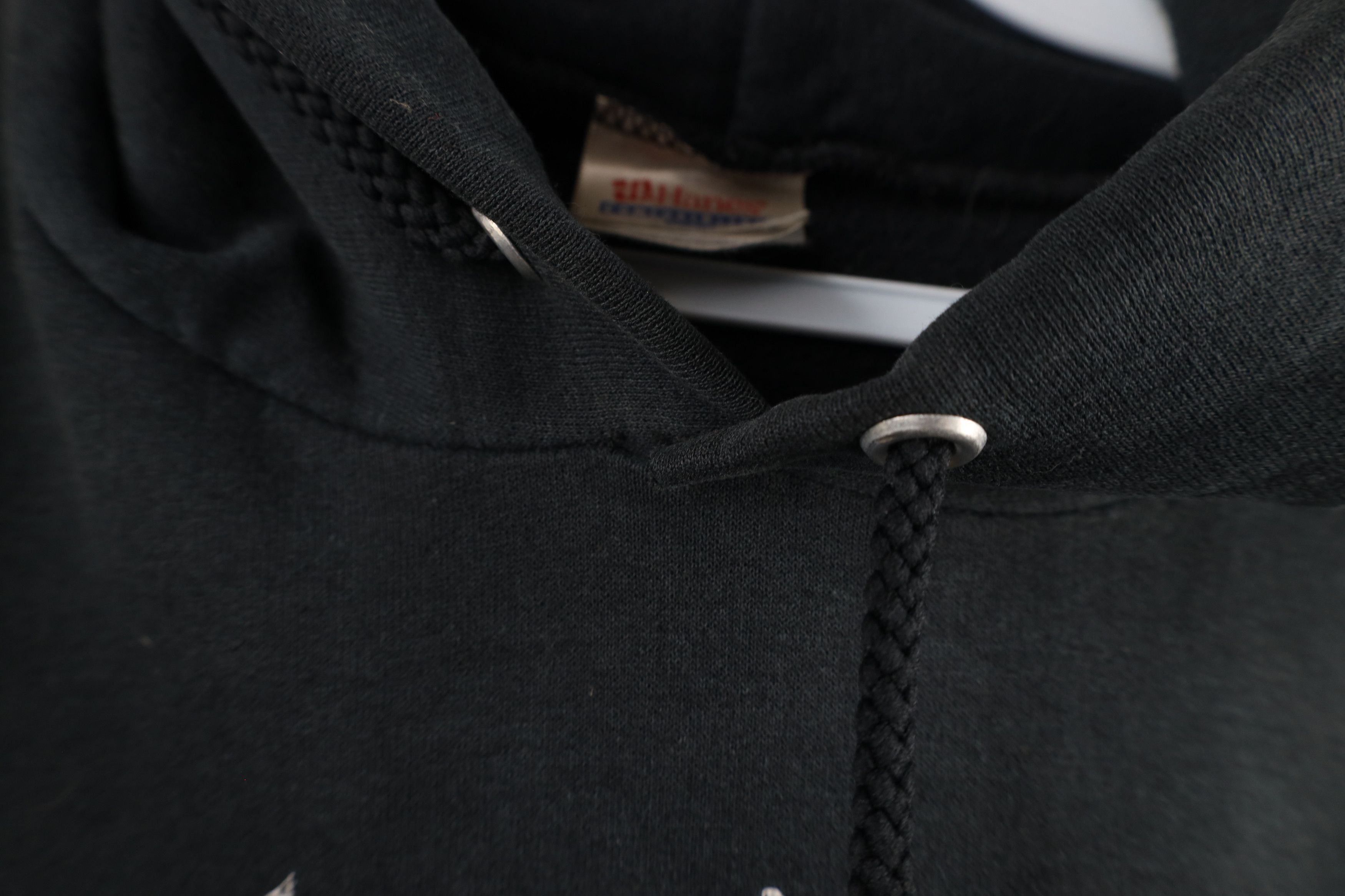 Vintage Vintage 90s Streetwear Deer Buck Nature Hoodie Black Size US XXL / EU 58 / 5 - 5 Thumbnail