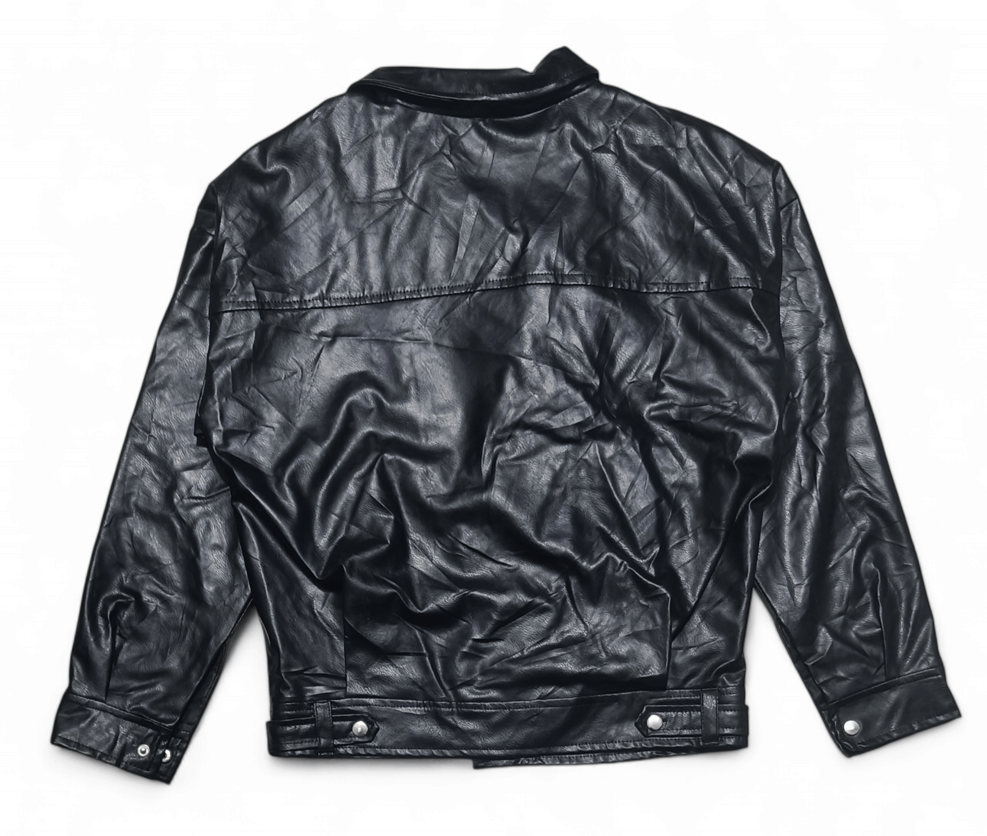 Vintage Vintage Ramones Rockabilly Motorcycle Faux Leather Jacket Size US M / EU 48-50 / 2 - 7 Thumbnail