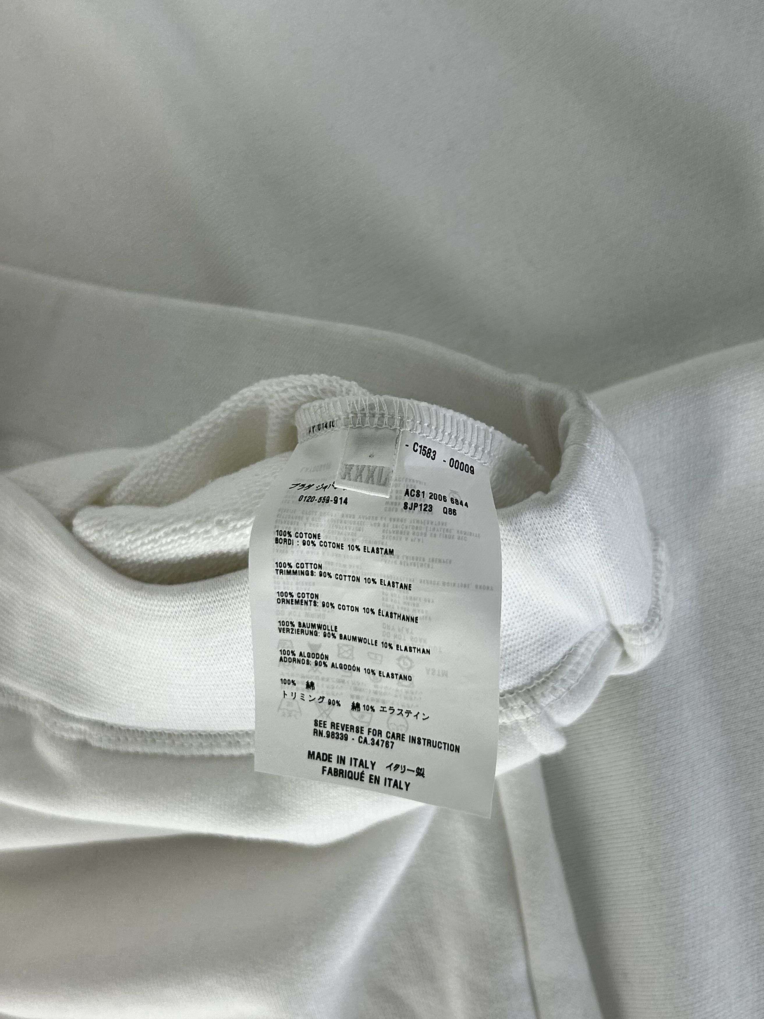 Prada Prada Linea Rossa White Sweat Pants With 'RED LINE' Branding Size US 38 / EU 54 - 5 Thumbnail