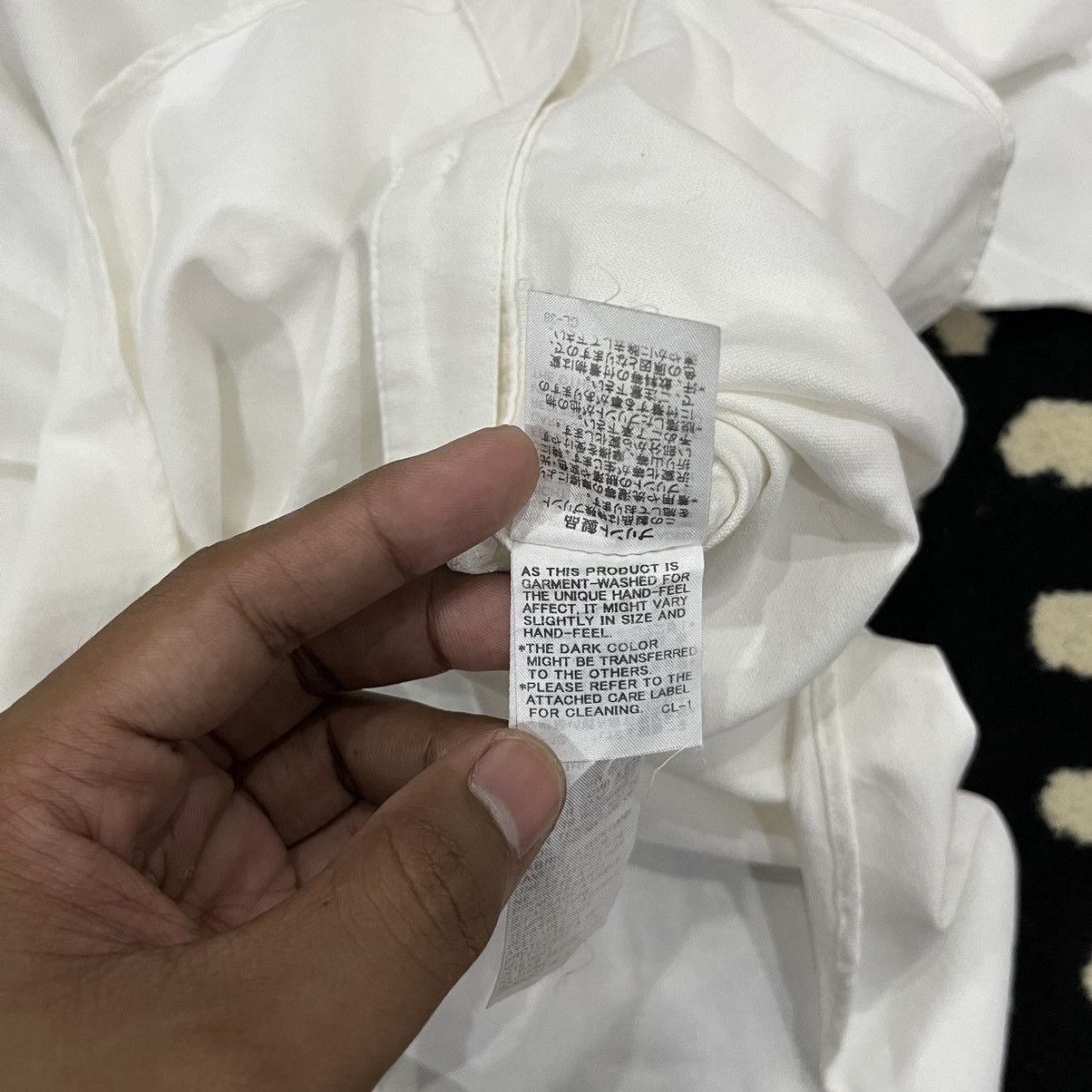 Tsumori Chisato Ne-net By ISSEY MIYAKE Classic White Sleeve Shirt Pocket Size US M / EU 48-50 / 2 - 8 Thumbnail