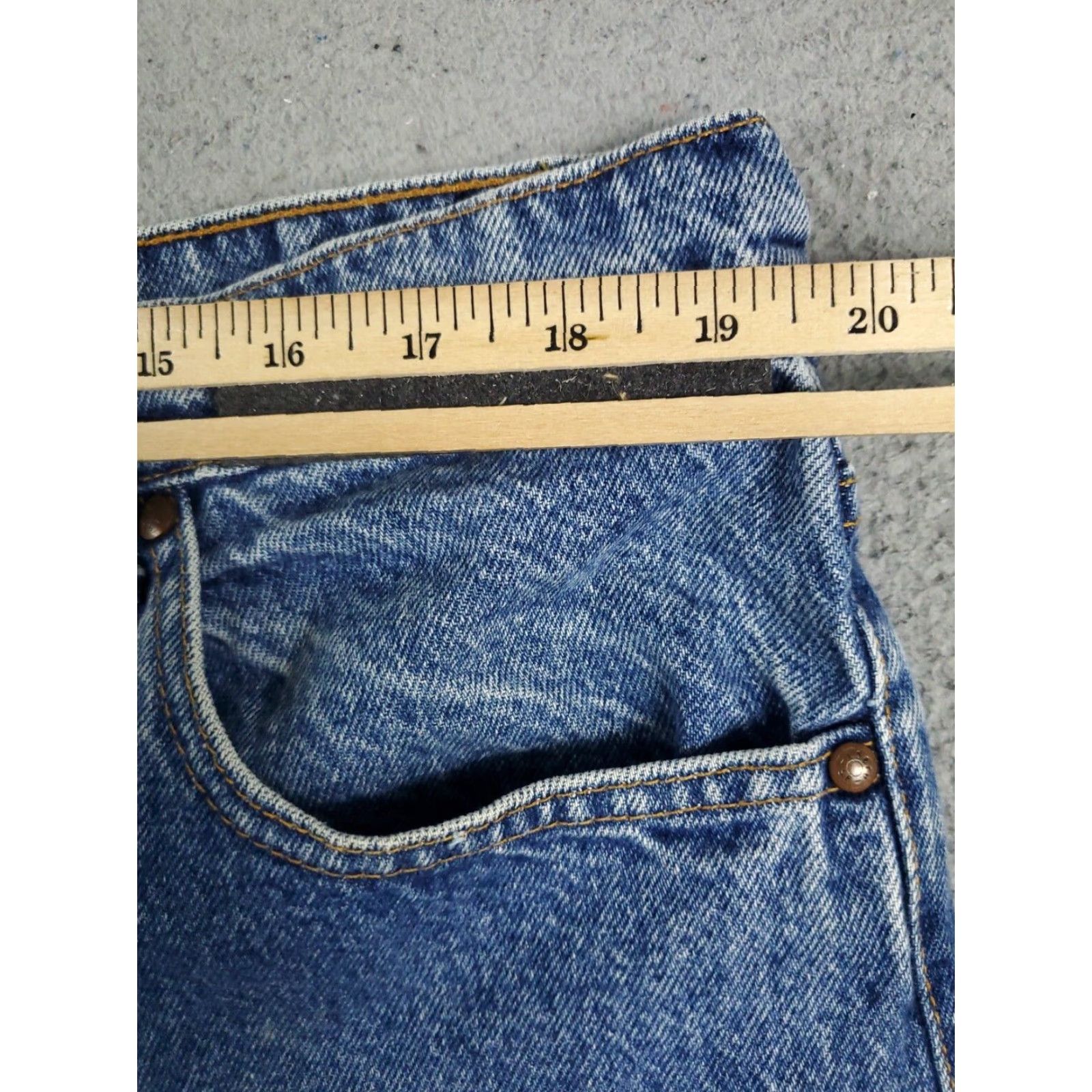 Levi's Levis Mens 38x31 Relaxed Fit Blue Denim Jeans Pants Extra Large XL Size US 38 / EU 54 - 4 Thumbnail