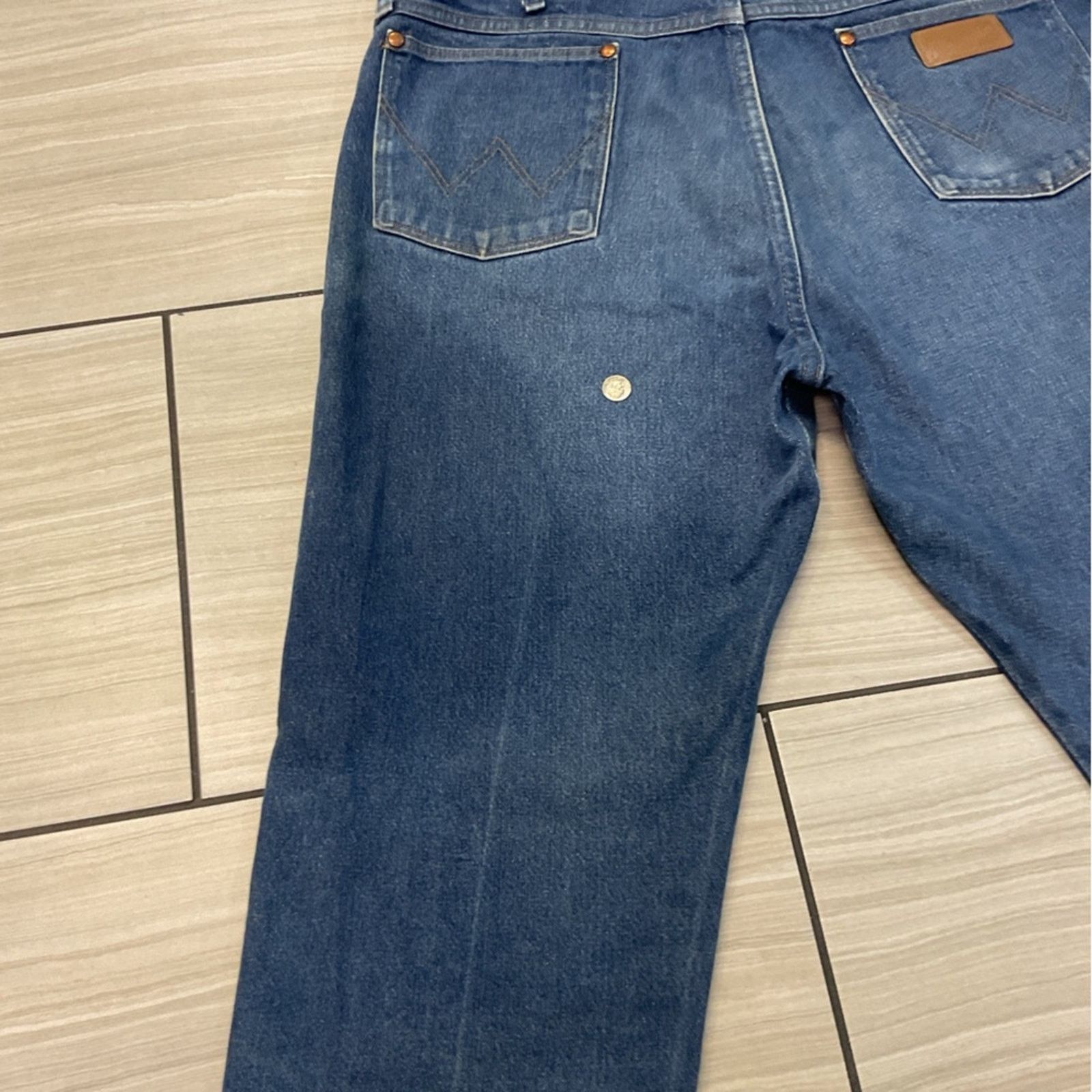 Wrangler Vintage 90s Wrangler Distressed Jeans Size US 40 / EU 56 - 7 Thumbnail