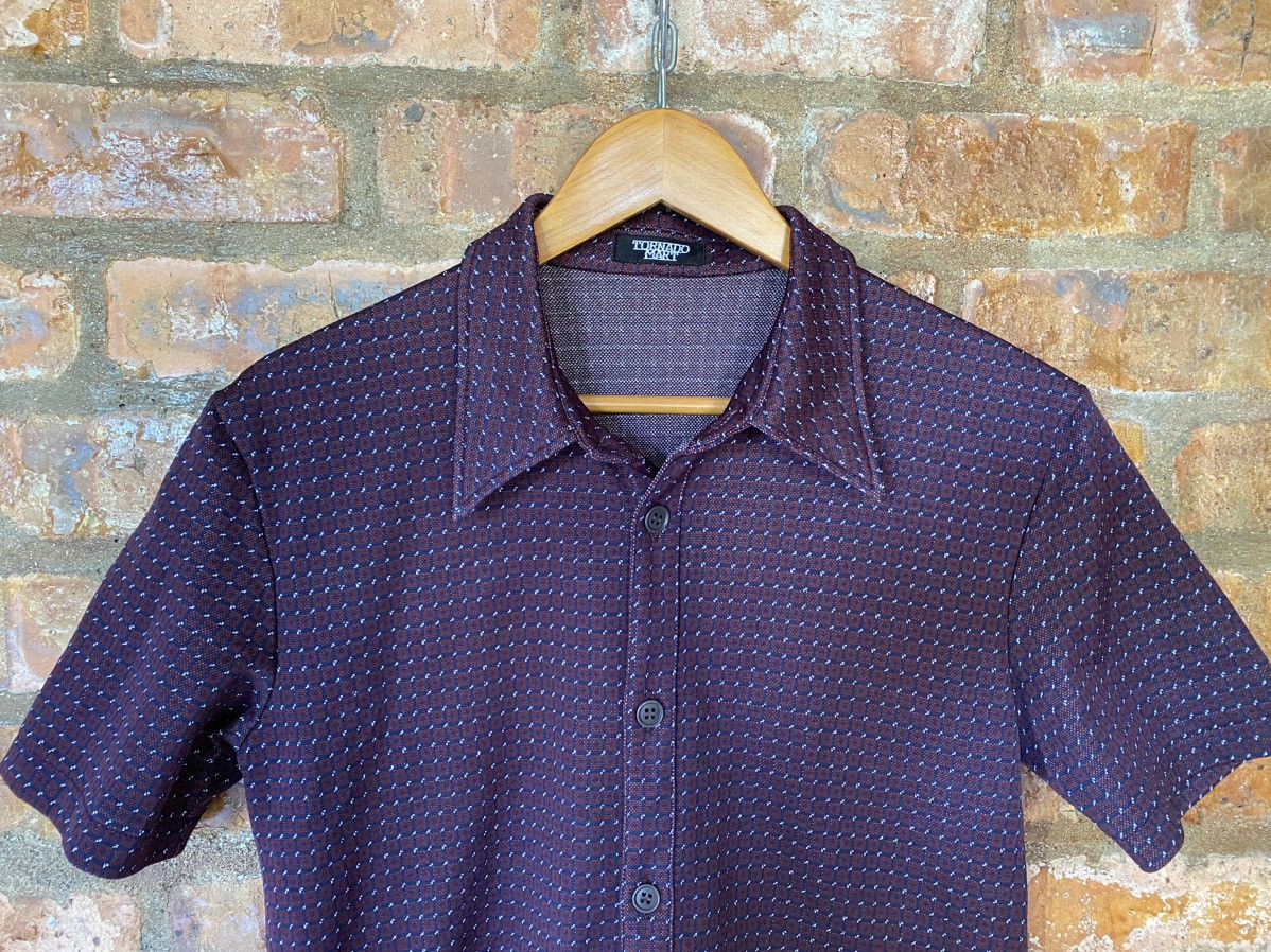 Japanese Brand × Obelisk × Tornado Mart 1990s Jacquard pattern button shirt Size US S / EU 44-46 / 1 - 3 Thumbnail