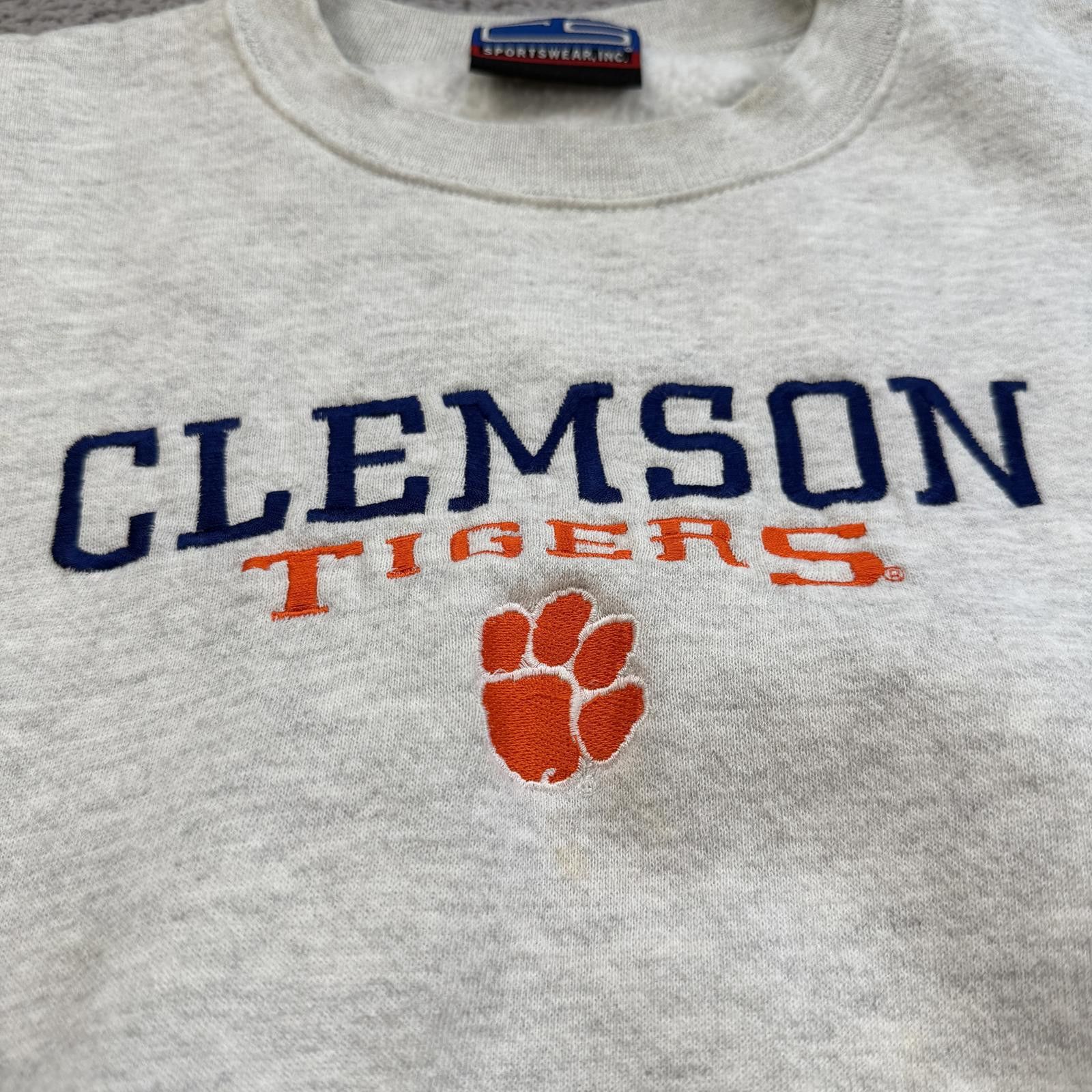 Other Vintage 90s Clemson Tigers Crewneck Sweatshirt USA Made XXL Size US XXL / EU 58 / 5 - 7 Thumbnail
