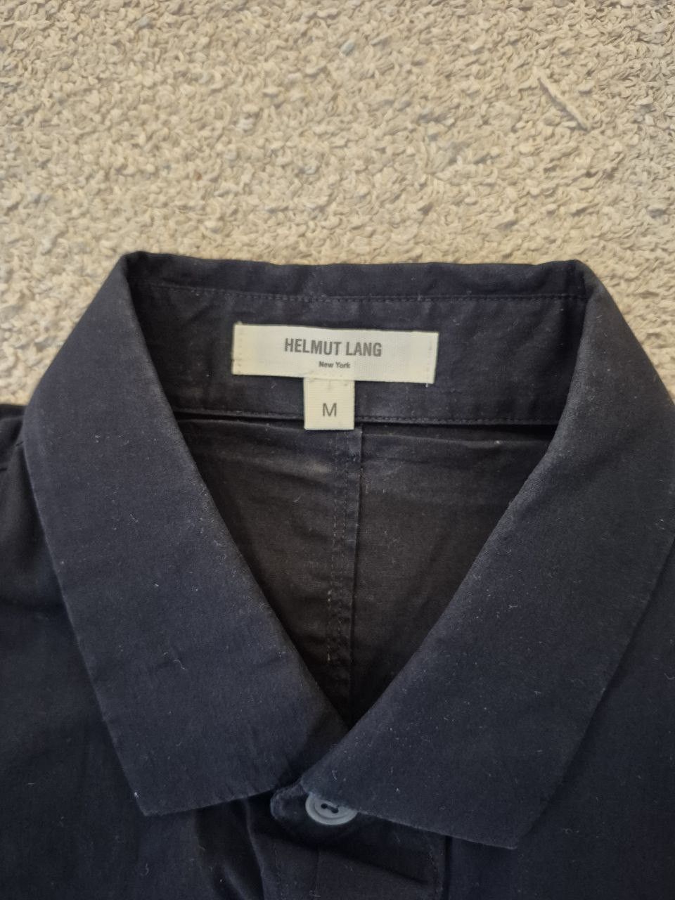 Helmut Lang Helmut Lang Navy Blue button up shirt Size M Size US S / EU 44-46 / 1 - 2 Thumbnail