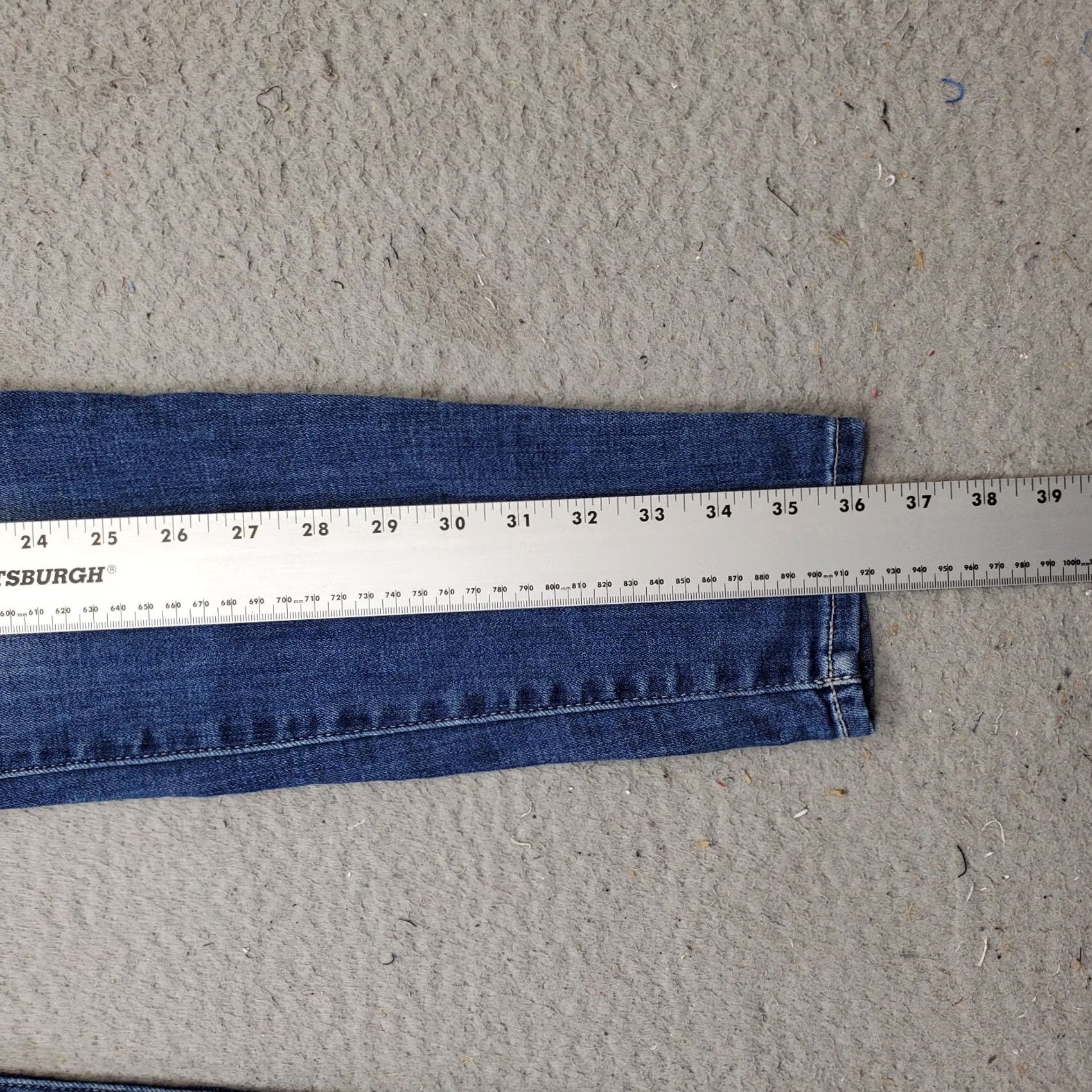 Lucky Brand Lucky Brand Stella Skinny Jeans Women’s 4/27 Blue Denim 5-Pocket Design Jeans Color Blue Women Size 27" / US 4 / IT 40 - 3 Thumbnail