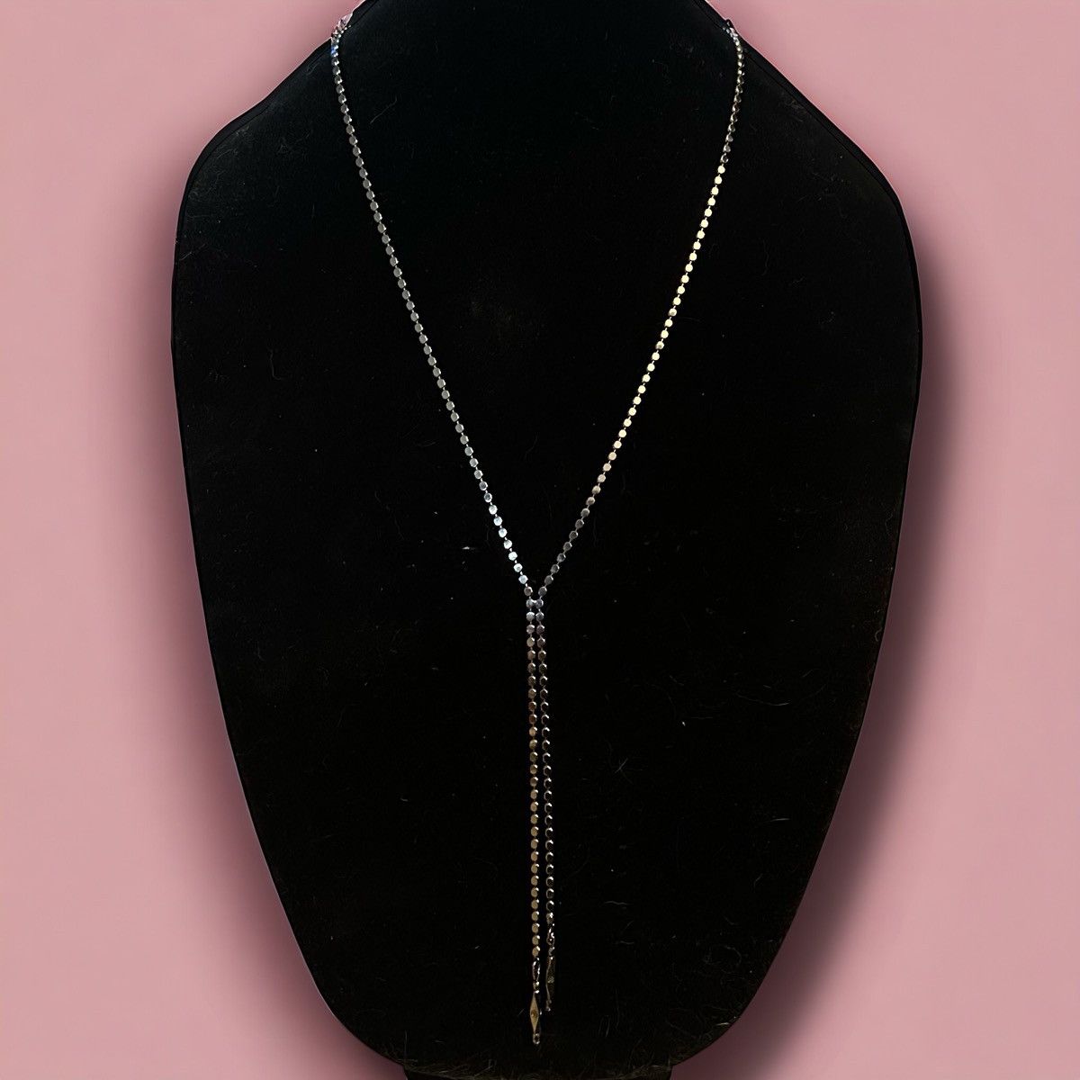 Other Gunmetal dot chain Y necklace Size ONE SIZE - 1 Thumbnail