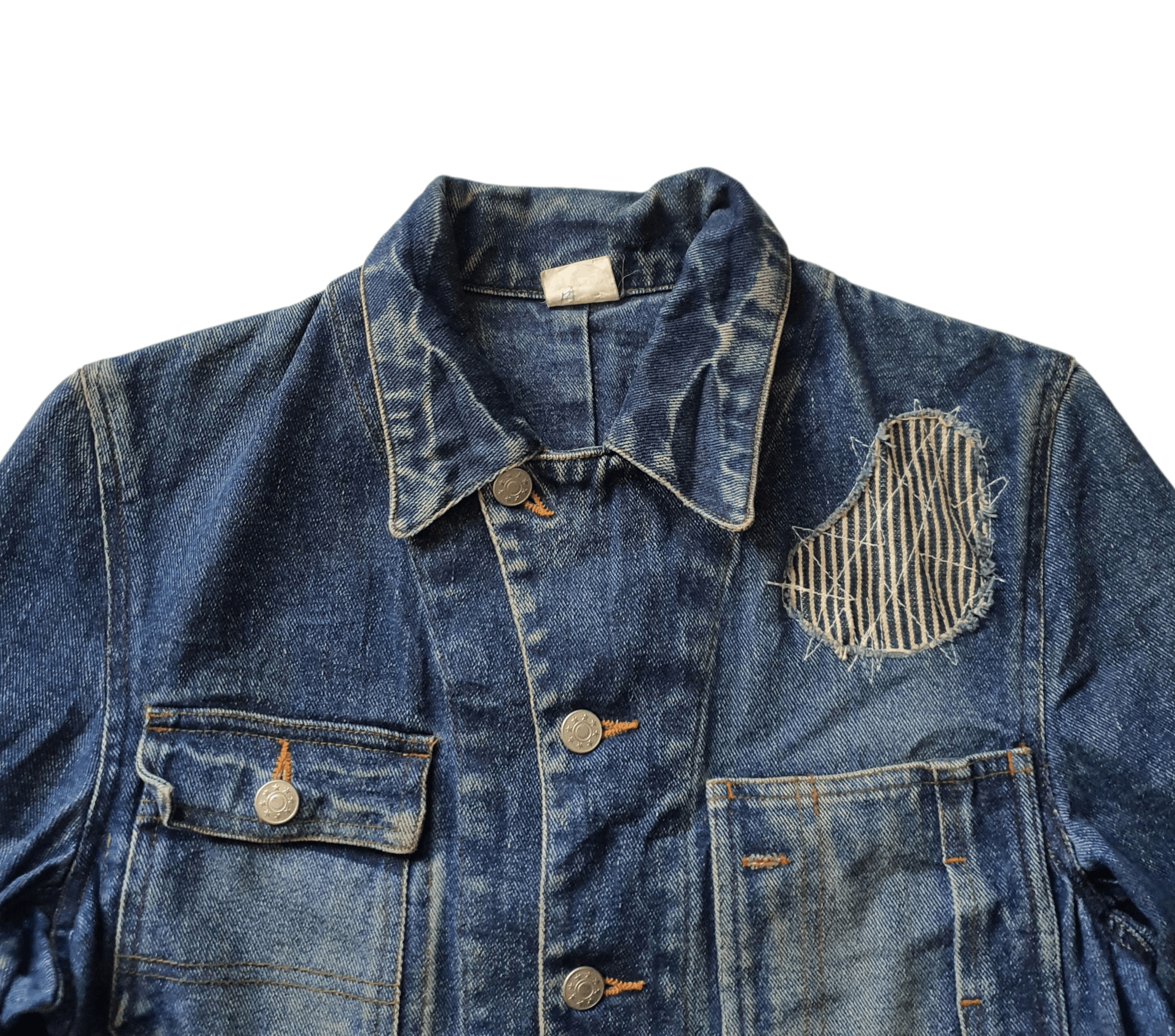 Other Vintage Denim Work Patches Boro Sashiko Jacket size Size US XS / EU 42 / 0 - 3 Thumbnail