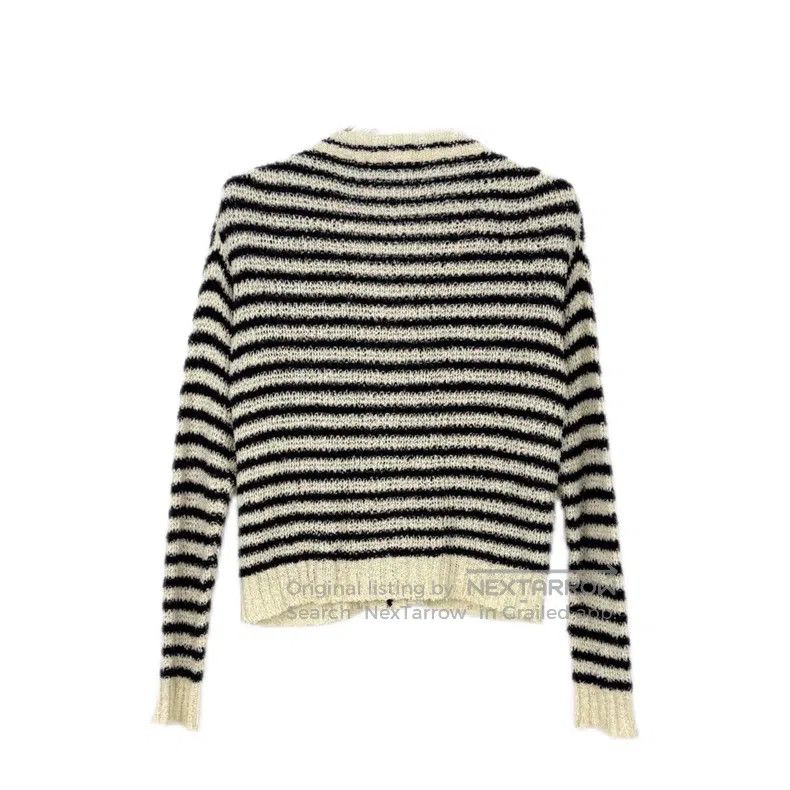 Dior Dior Blue and white striped anchor button pattern knitted Size XS / US 0-2 / IT 36-38 - 2 Thumbnail