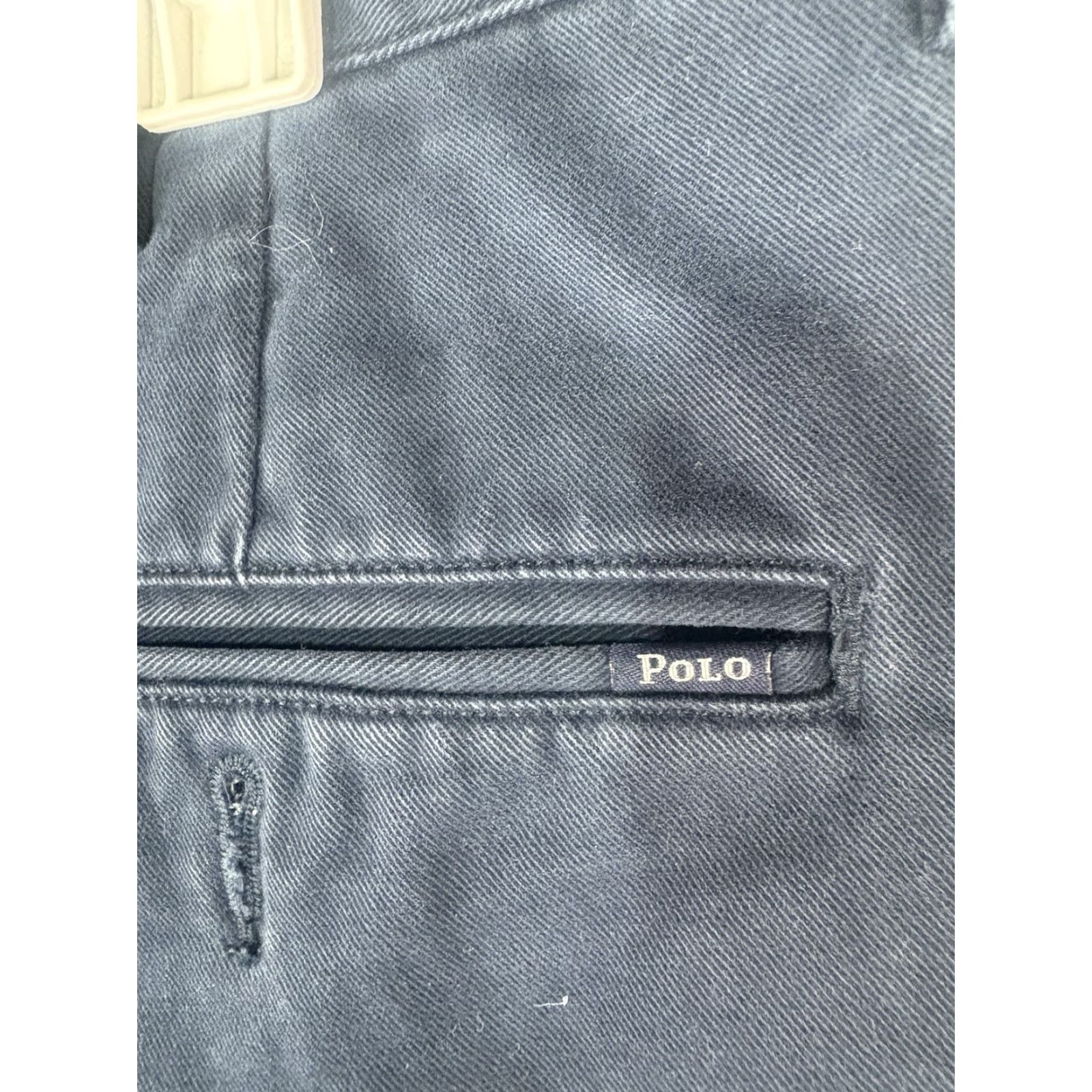 Polo Ralph Lauren VINTAGE Polo Ralph Lauren Pants Men’s 38x32 Chino Straight Fit Cotton Blue 90s Logo Size US M / EU 48-50 / 2 - 6 Thumbnail