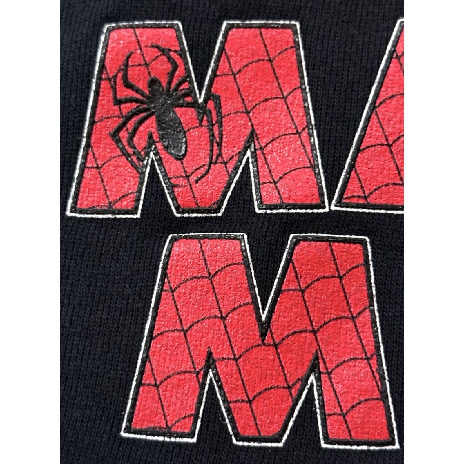Vintage VINTAGE Marvel Mania Crewneck Sweatshirt University? Universal Studios Spider-Man 90s Medium Black Unisex Adults Crew Neck Graphic Print Size US M / EU 48-50 / 2 - 4 Thumbnail