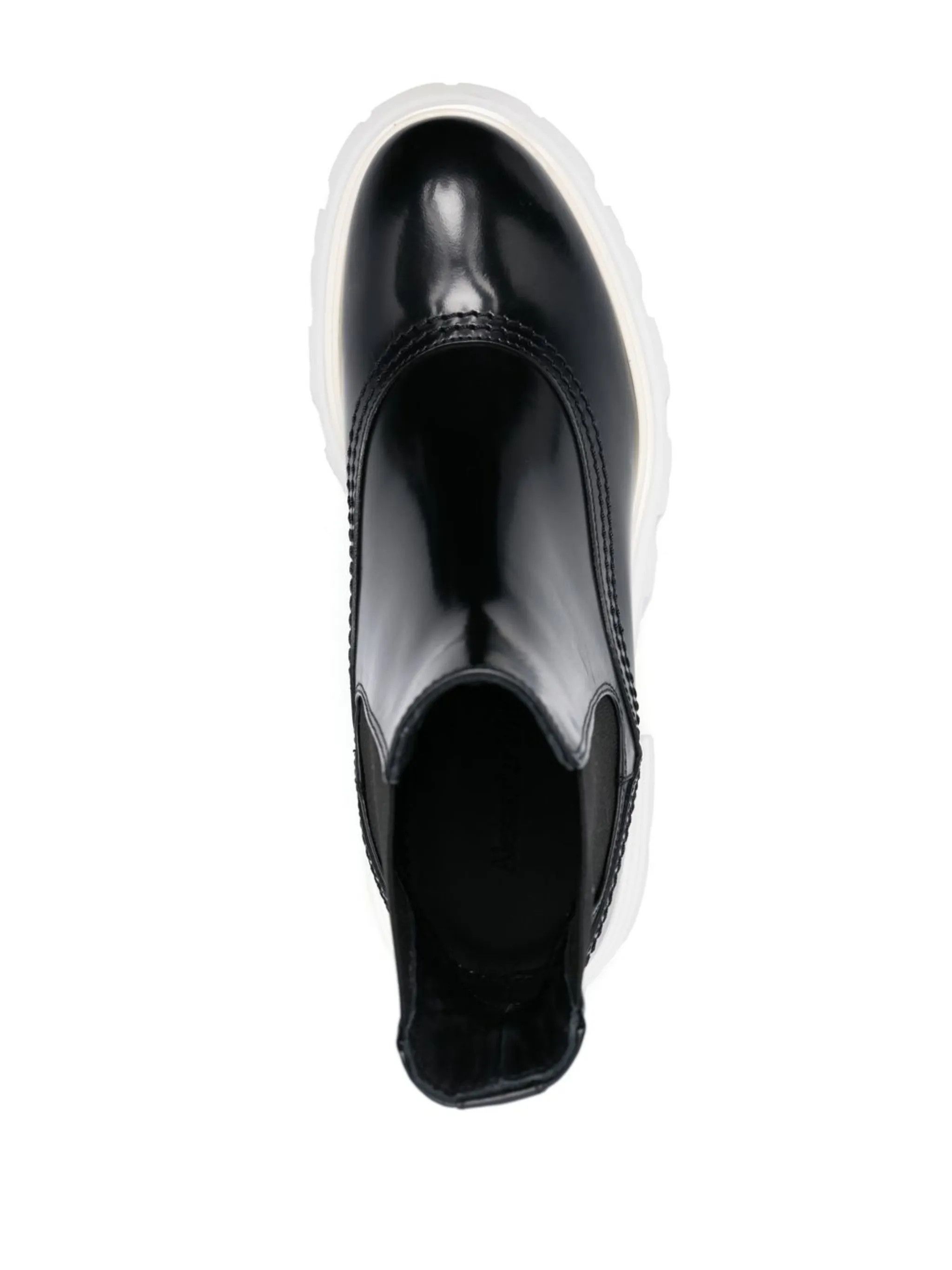 Alexander McQueen o1y0225 Ankle Boots in Black Size US 5 / IT 35 - 4 Thumbnail