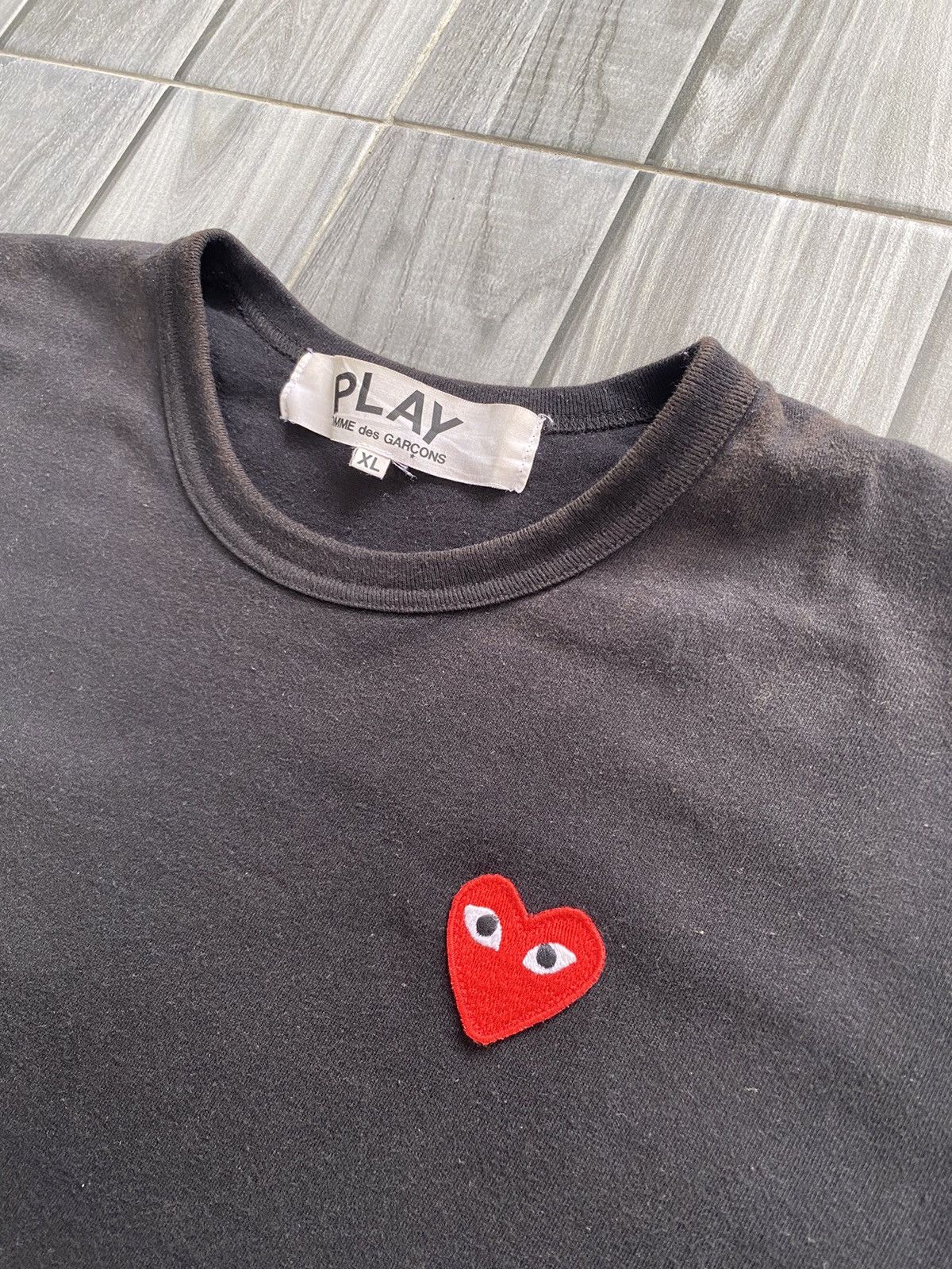 Comme des Garcons Comme des garcons red heart tshirt Size US XL / EU 56 / 4 - 3 Thumbnail