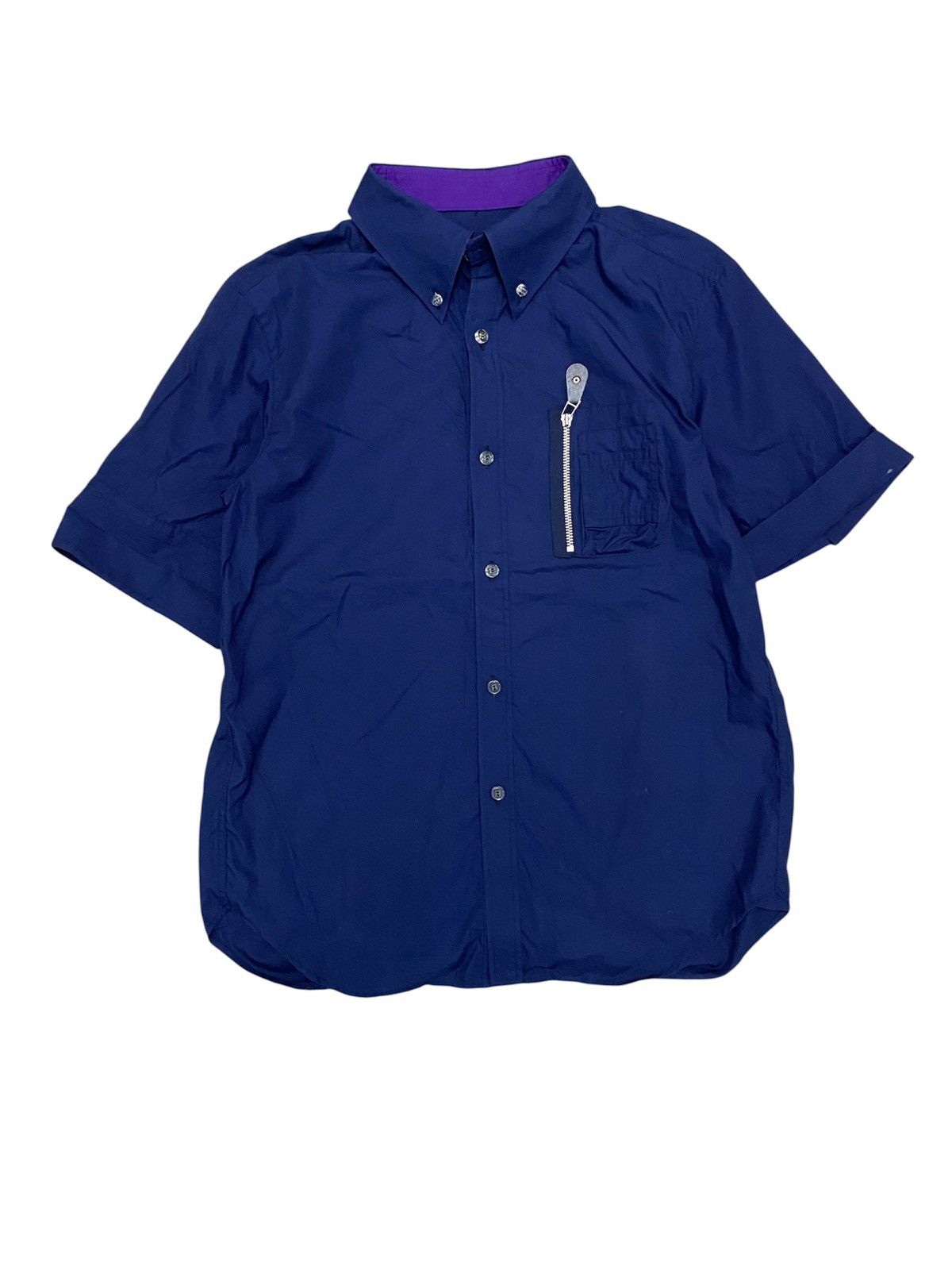 20471120 1990s 20471120 Back Logo Tactical pocket hyoma shirt Size US M / EU 48-50 / 2 - 2 Thumbnail