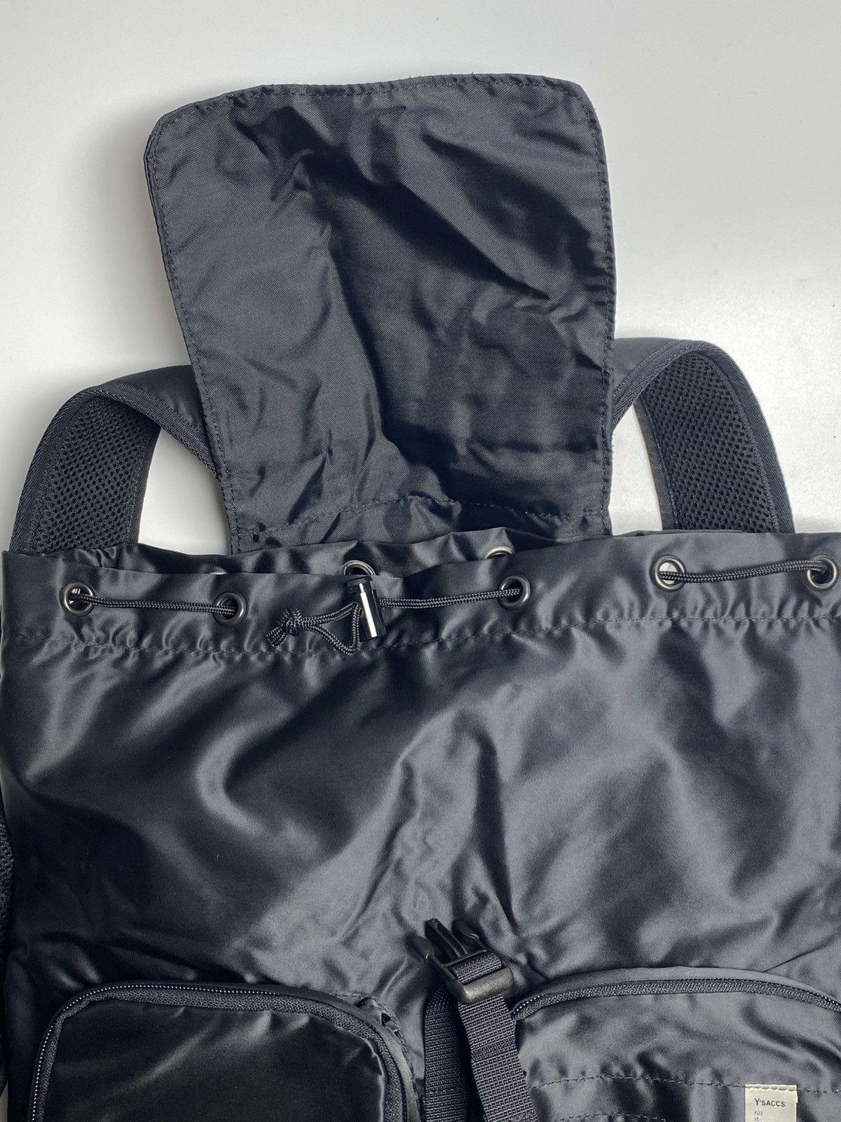 Yohji Yamamoto Yohji Yamamoto Nylon Backpack Size ONE SIZE - 13 Thumbnail