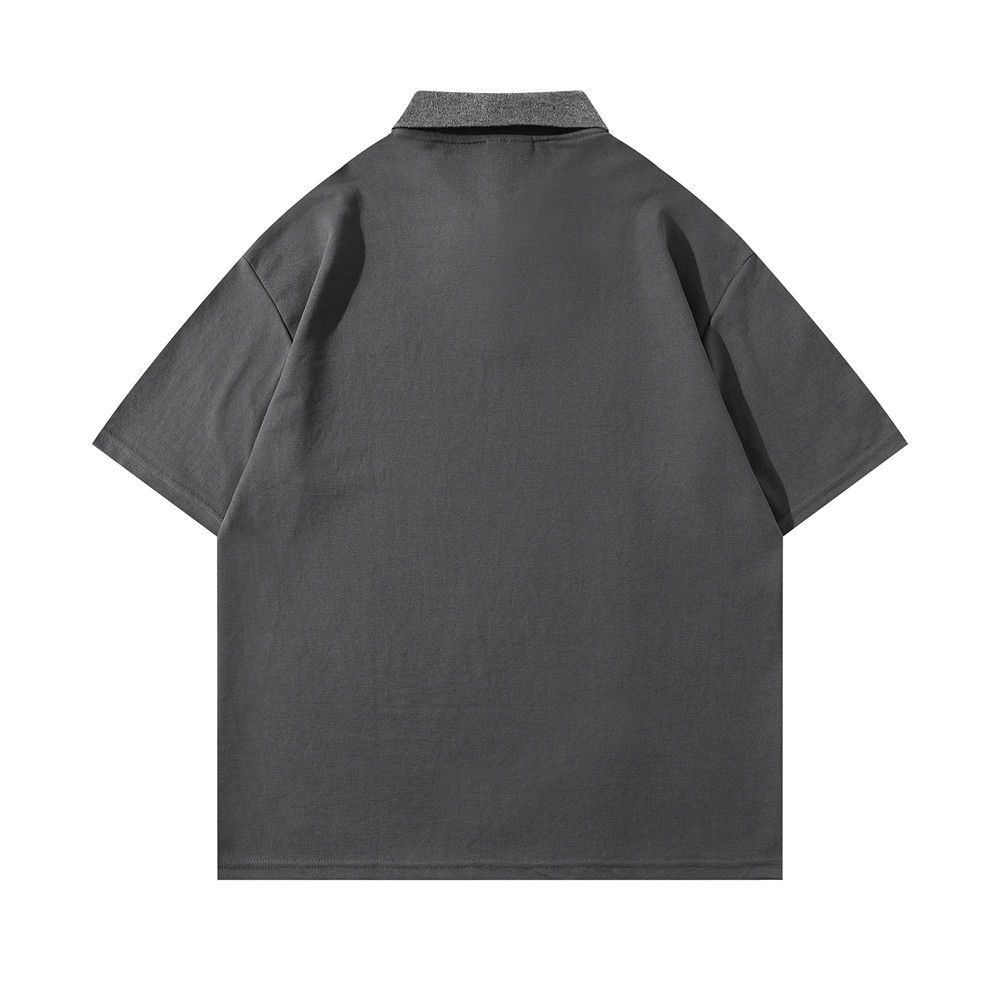 Japanese Brand × Vintage Letter print retro American loose casual lapel polo shirt Size US M / EU 48-50 / 2 - 2 Thumbnail