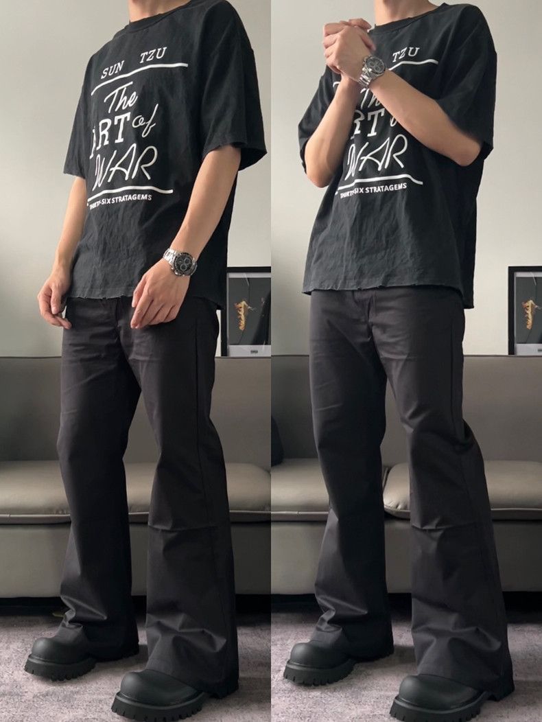 Designer × Japanese Brand × Vintage yuppie retro flared pants Size US 34 / EU 50 - 5 Thumbnail