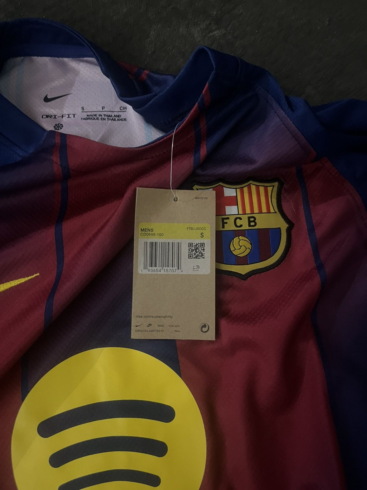 Nike Fc barcelona 2025/2026 hone jersey size small Size US S / EU 44-46 / 1 - 3 Thumbnail