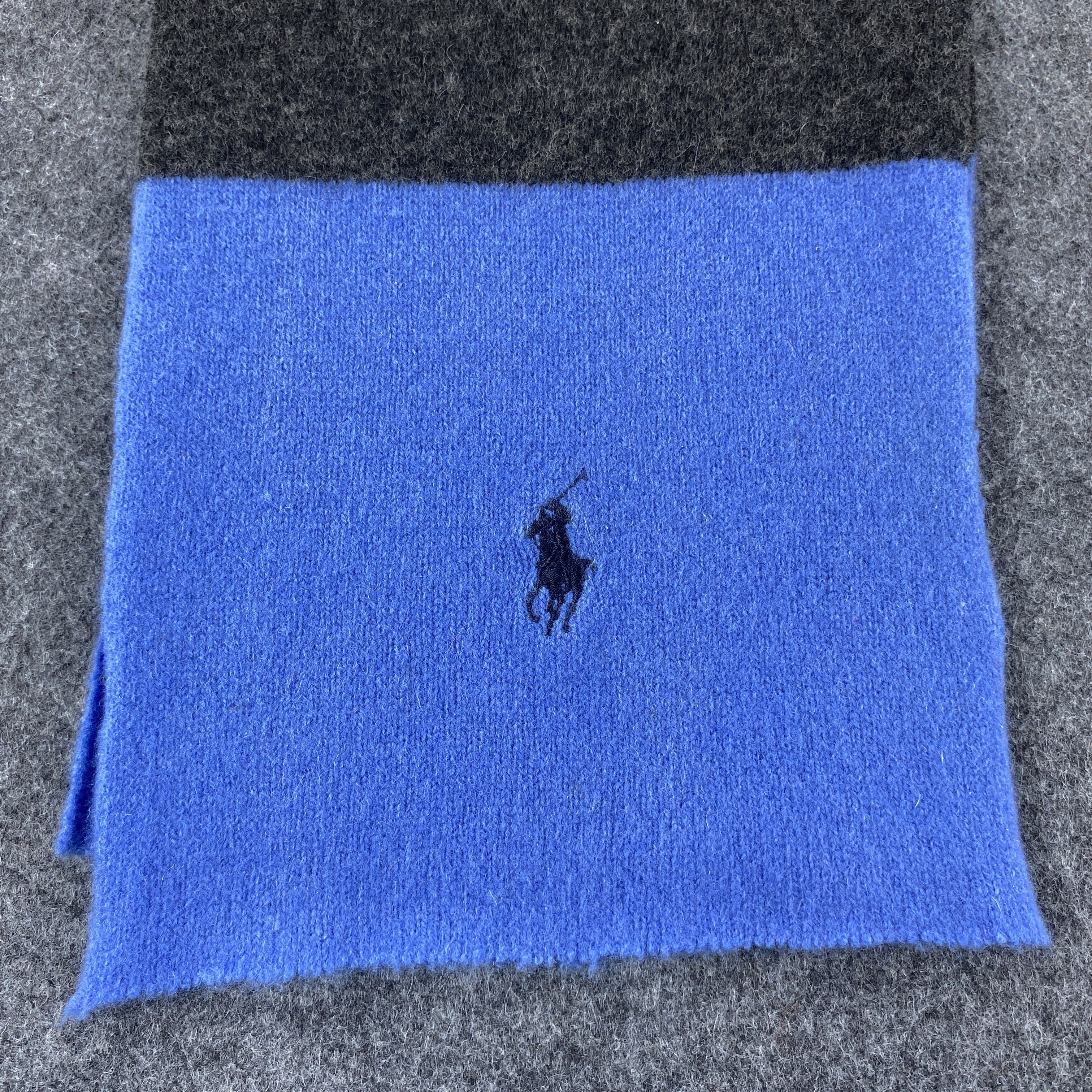 Polo Ralph Lauren × Vintage GF10501 Polo Ralph Lauren Scarf Neck Wear Muffler Nova Check Size ONE SIZE - 8 Thumbnail