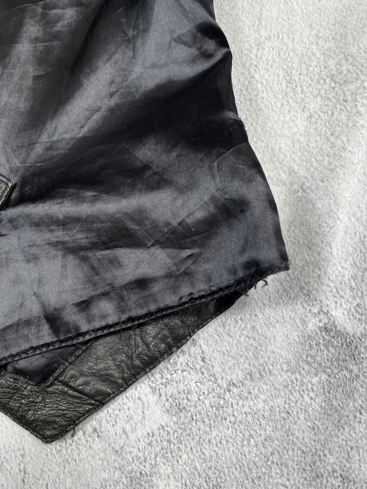 Leather × Vintage Vintage 90s leather vest retro biker style streetwear size M Size US M / EU 48-50 / 2 - 5 Thumbnail
