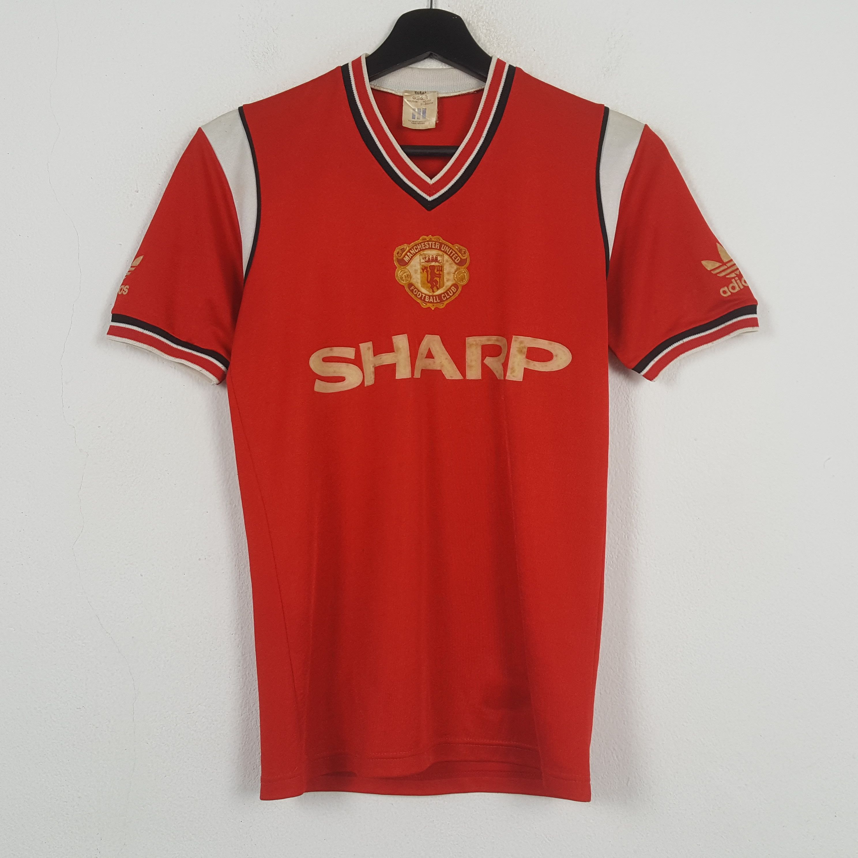 Adidas Vintage Adidas Manchester United Sharp Jersey 32 Size US XS / EU 42 / 0 - 1 Thumbnail