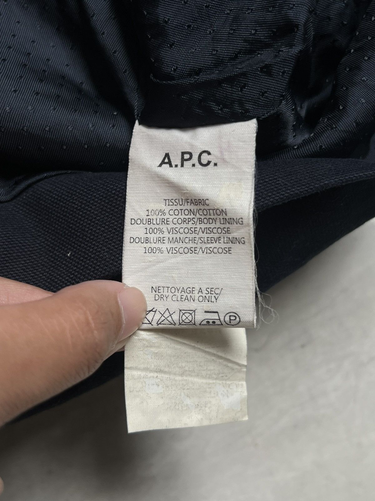 A.P.C. A.P.C Double-breasted Navy Suit Blazers Size US S / EU 44-46 / 1 - 8 Thumbnail