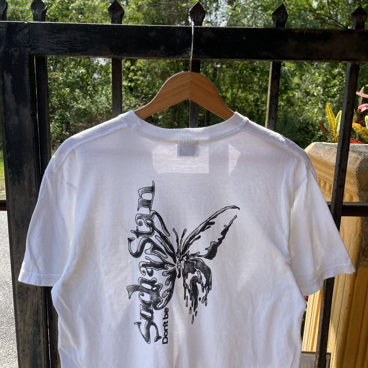 Japanese Brand × Vintage 🔥🇯🇵Vintage Stan Dont Be Such A Stan Big Butterfly Logo Tee Size US M / EU 48-50 / 2 - 5 Thumbnail