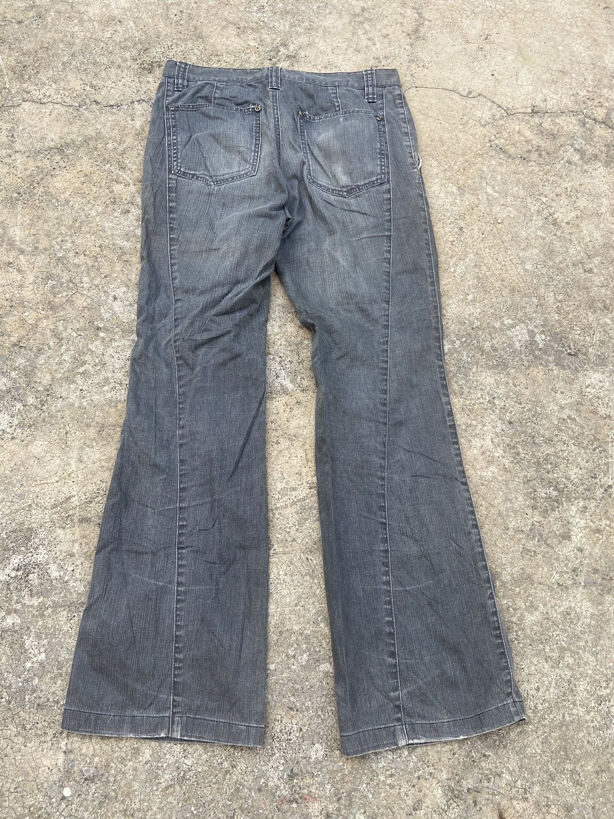 If Six Was Nine 🔥 Ying & Yang flare pants Size US 30 / EU 46 - 7 Thumbnail