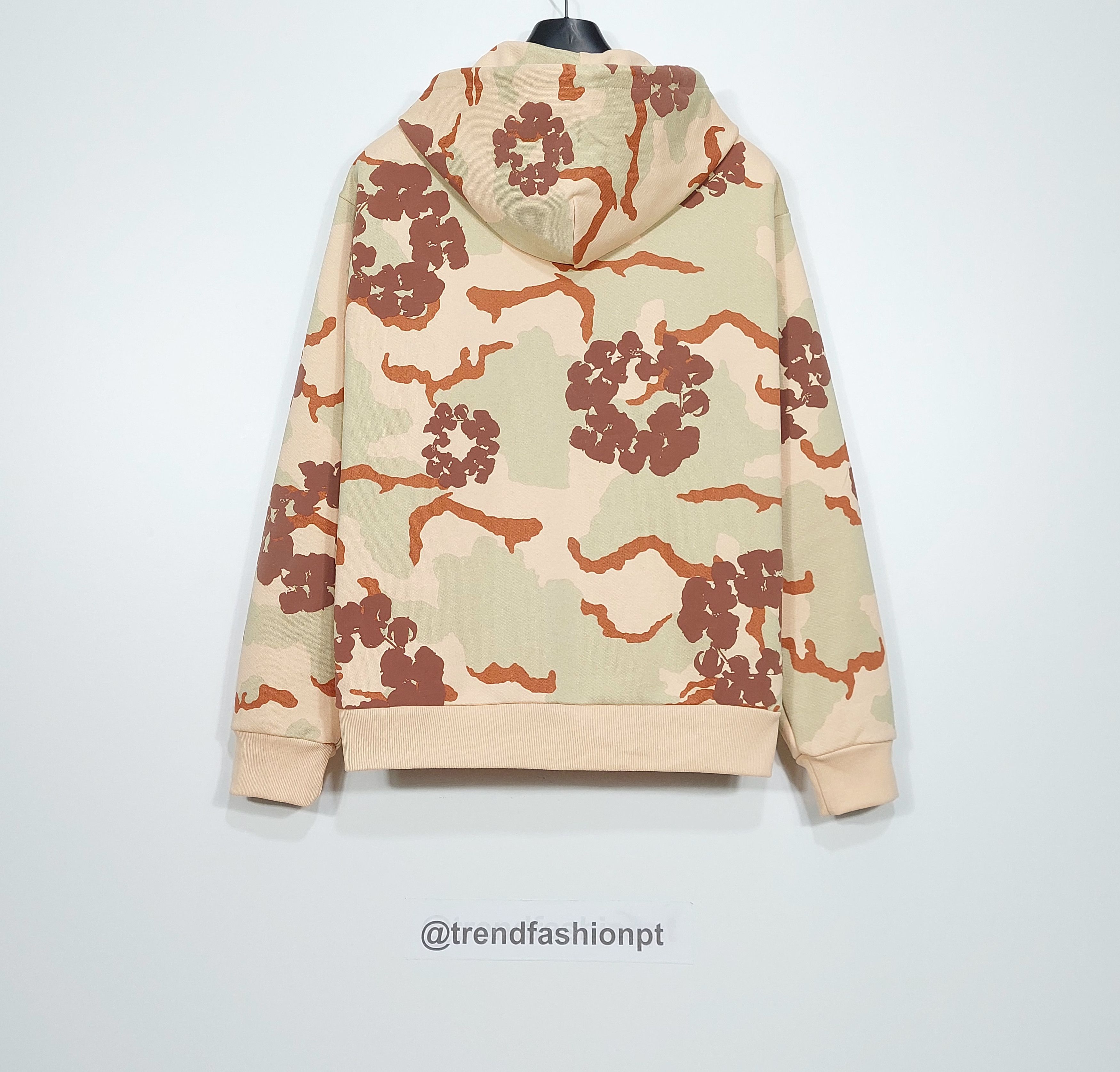 DENIM TEARS cotton wreath zip hoodie - camou tan M Size US M / EU 48-50 / 2 - 10 Thumbnail