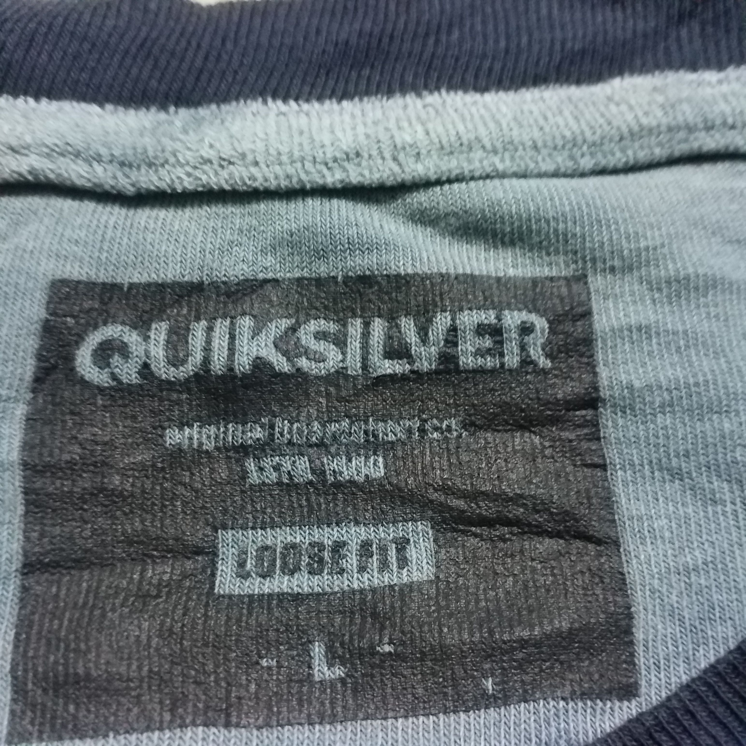 Japanese Brand × Quiksilver QUIKSILVER RINGER POLY COTTON Size US L / EU 52-54 / 3 - 3 Thumbnail