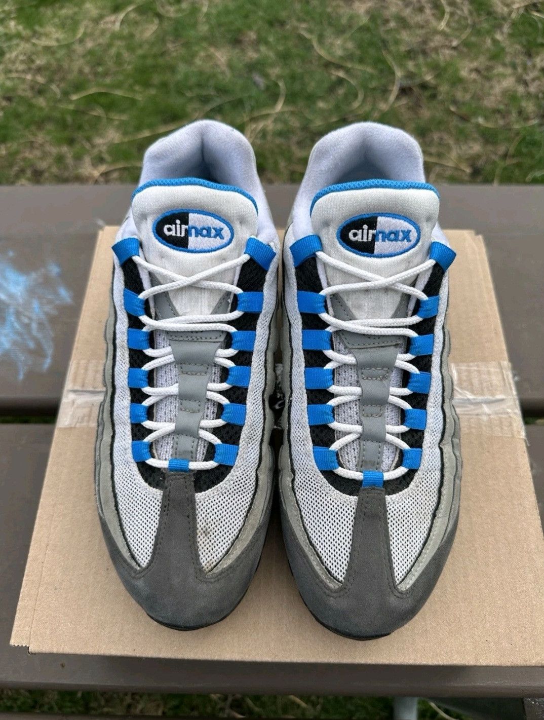 Nike Nike Air Max 95 OG Crystal Blue AT8696100 Size 9.5 Men Size US 9.5 / EU 42-43 - 2 Thumbnail
