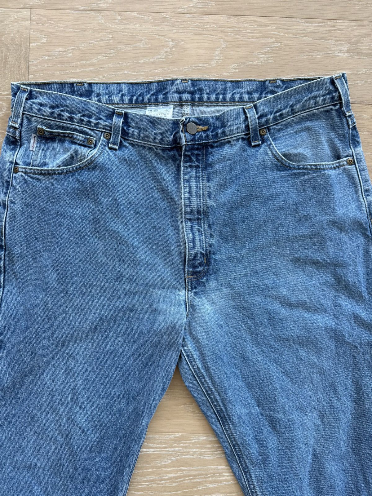Carhartt Carhartt Traditional Fit Blue Jeans 40x30 Size US 40 / EU 56 - 5 Thumbnail