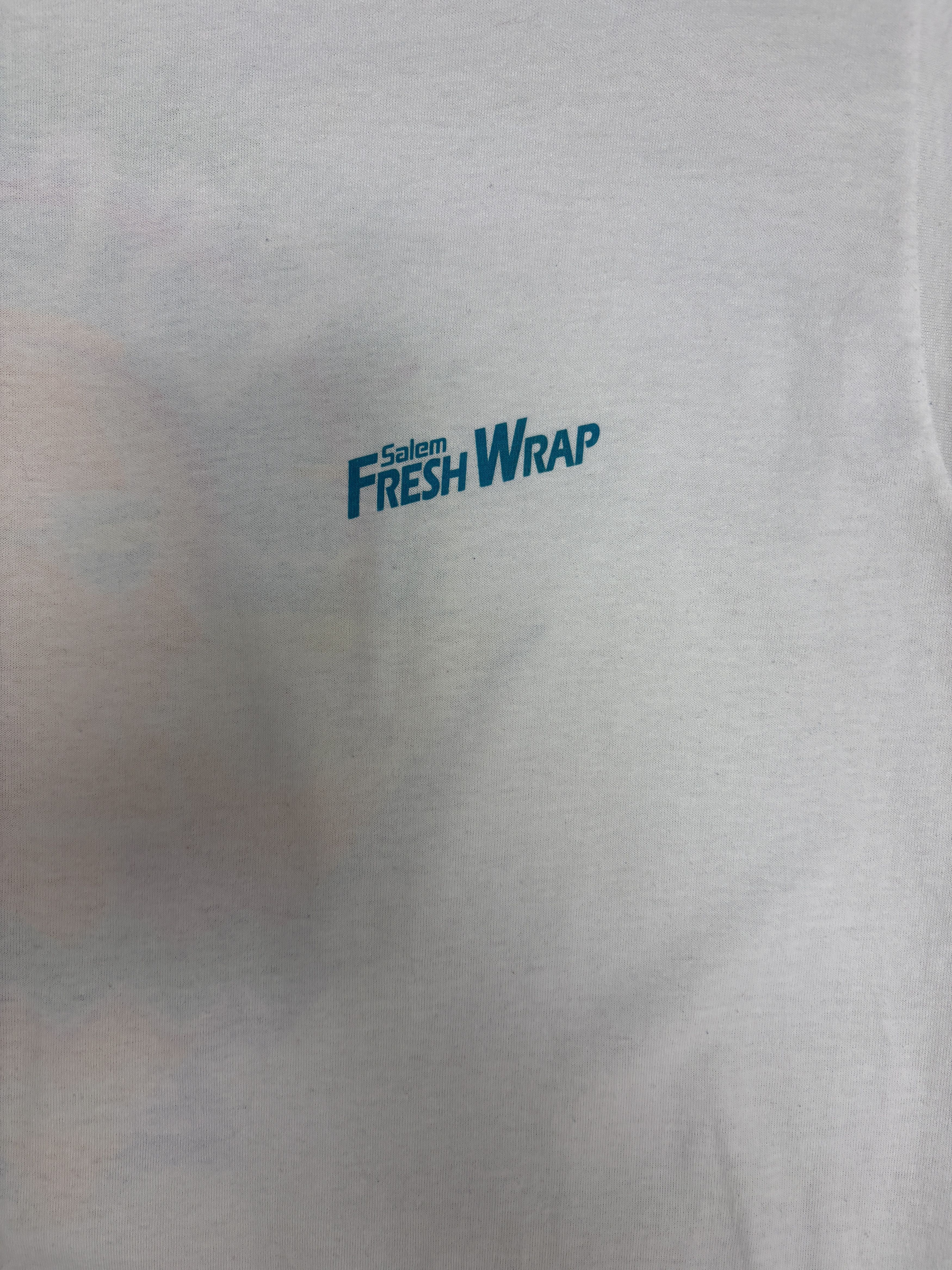 Vintage Salem Cigarettes Fresh Wrap Vintage White Tee Size US XL / EU 56 / 4 - 2 Thumbnail