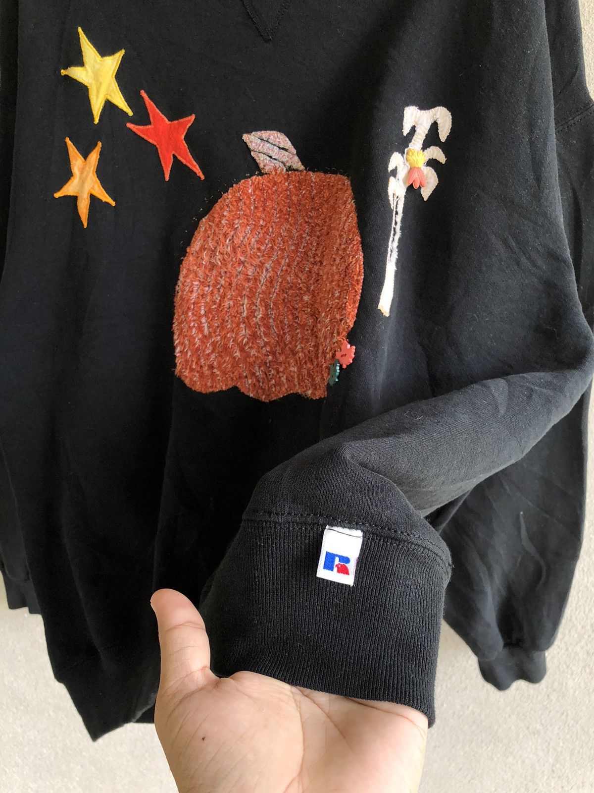 Russell Athletic Vintage 90s Russell Athletic sweatshirt Size US XL / EU 56 / 4 - 4 Thumbnail