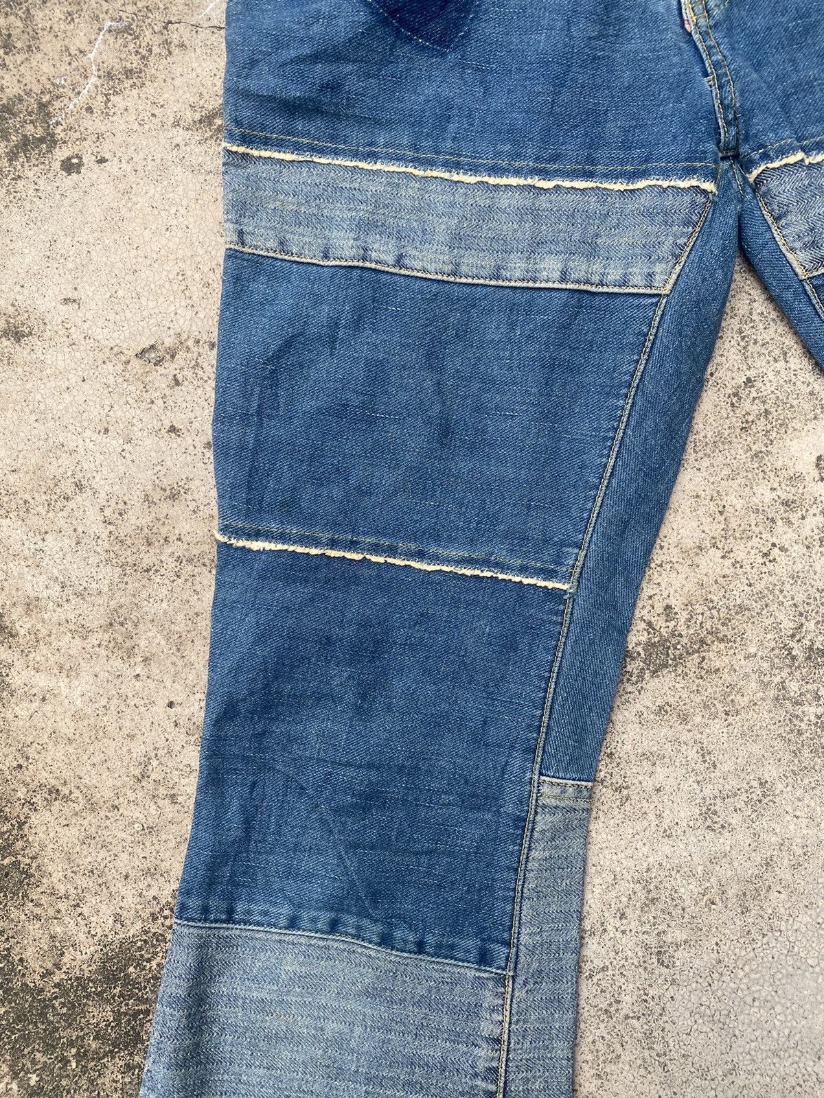 Hysteric Glamour × Japanese Brand Flare Jeans Hysteric Glamour Hagi Patches Bootcut Size US 28 / EU 44 - 7 Thumbnail