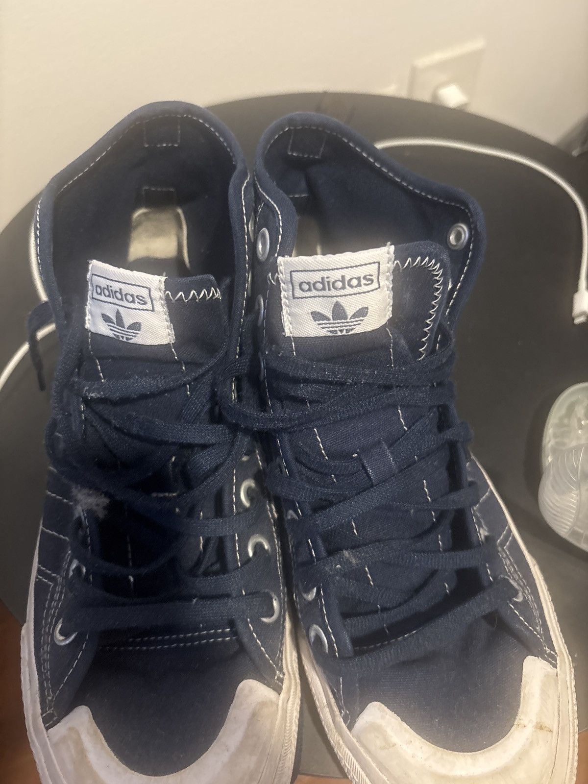 Adidas Adidas Nizza Hi-Top Blue Size 9 Size US 9 / EU 42 - 10 Thumbnail