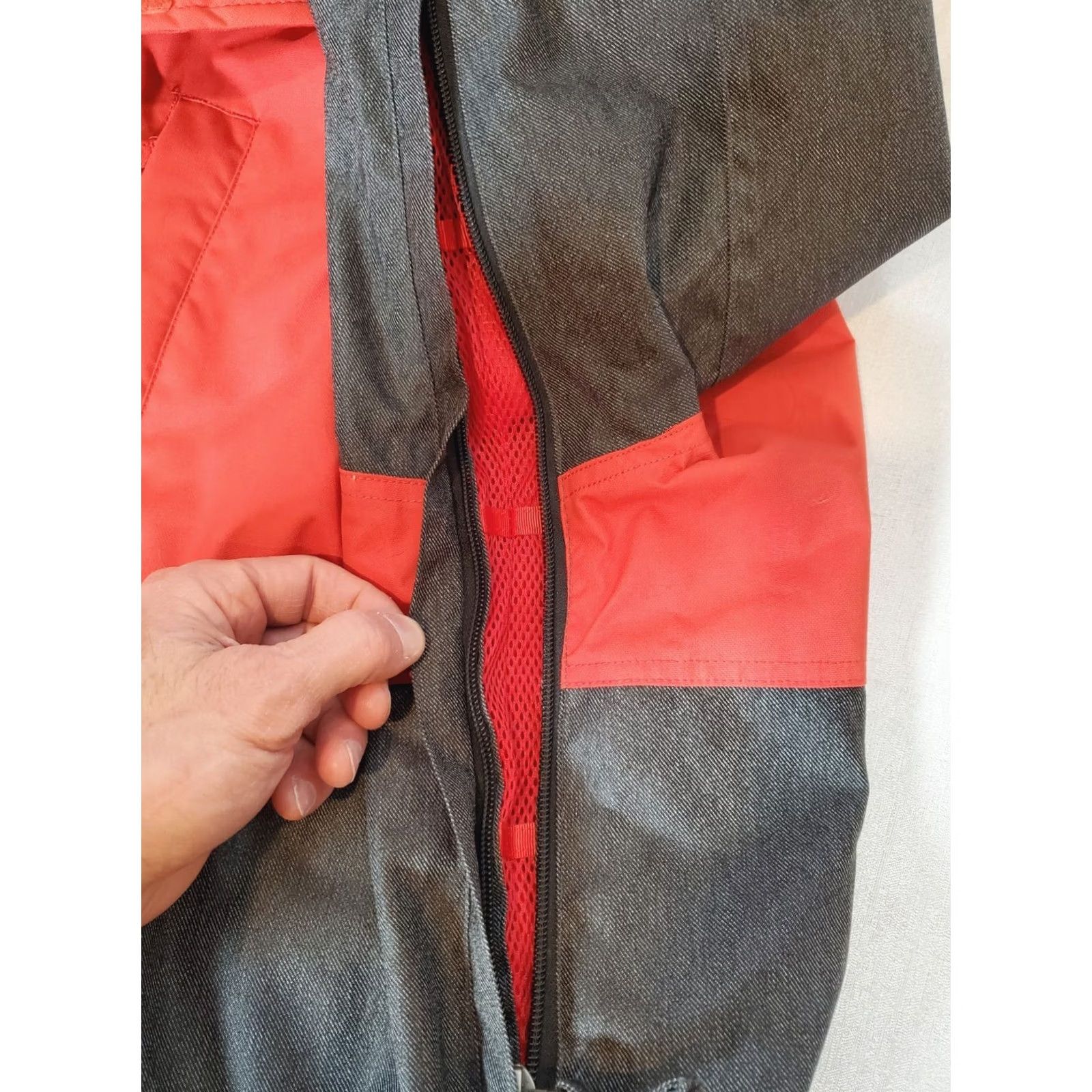 Burton Burton The White Collection TWC Greenlight Jacket DryRide Red-Orange and Gray Parka Hooded Men M Size US M / EU 48-50 / 2 - 6 Thumbnail
