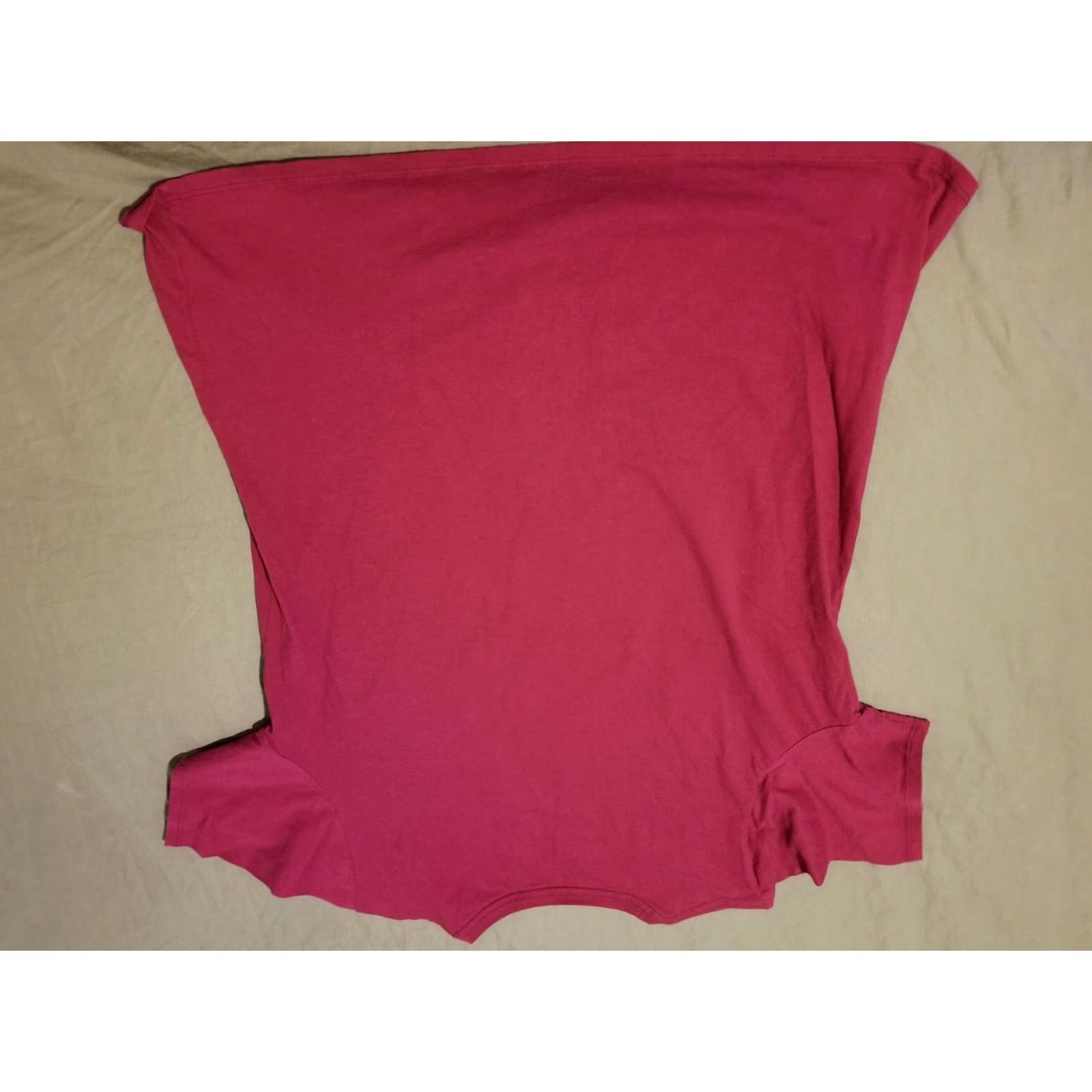 Nike VINTAGE? Nike Shirt Women L Burgundy Cotton Athletic Gym Workout Tee Size L / US 10 / IT 46 - 5 Thumbnail