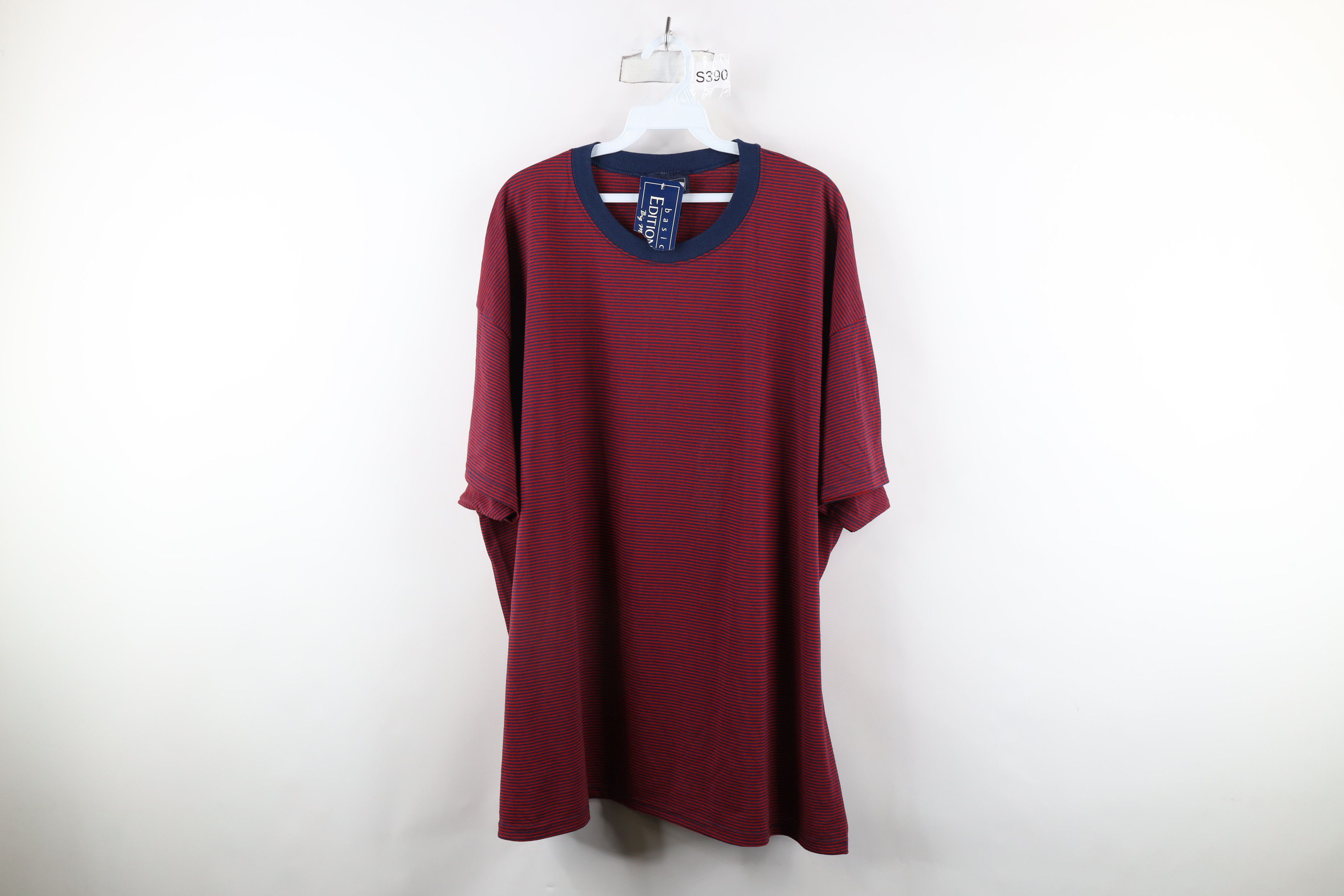 Vintage Deadstock Vintage 90s Streetwear Short Sleeve T-Shirt Red Size US XXL / EU 58 / 5 - 1 Thumbnail