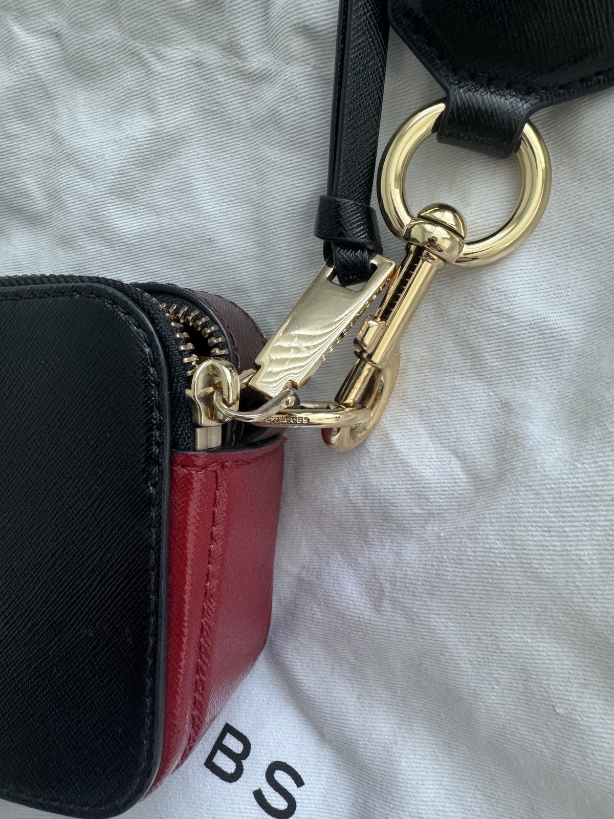 Marc Jacobs Marc Jacob Snapshot Bag burgundy and black Size ONE SIZE - 4 Thumbnail